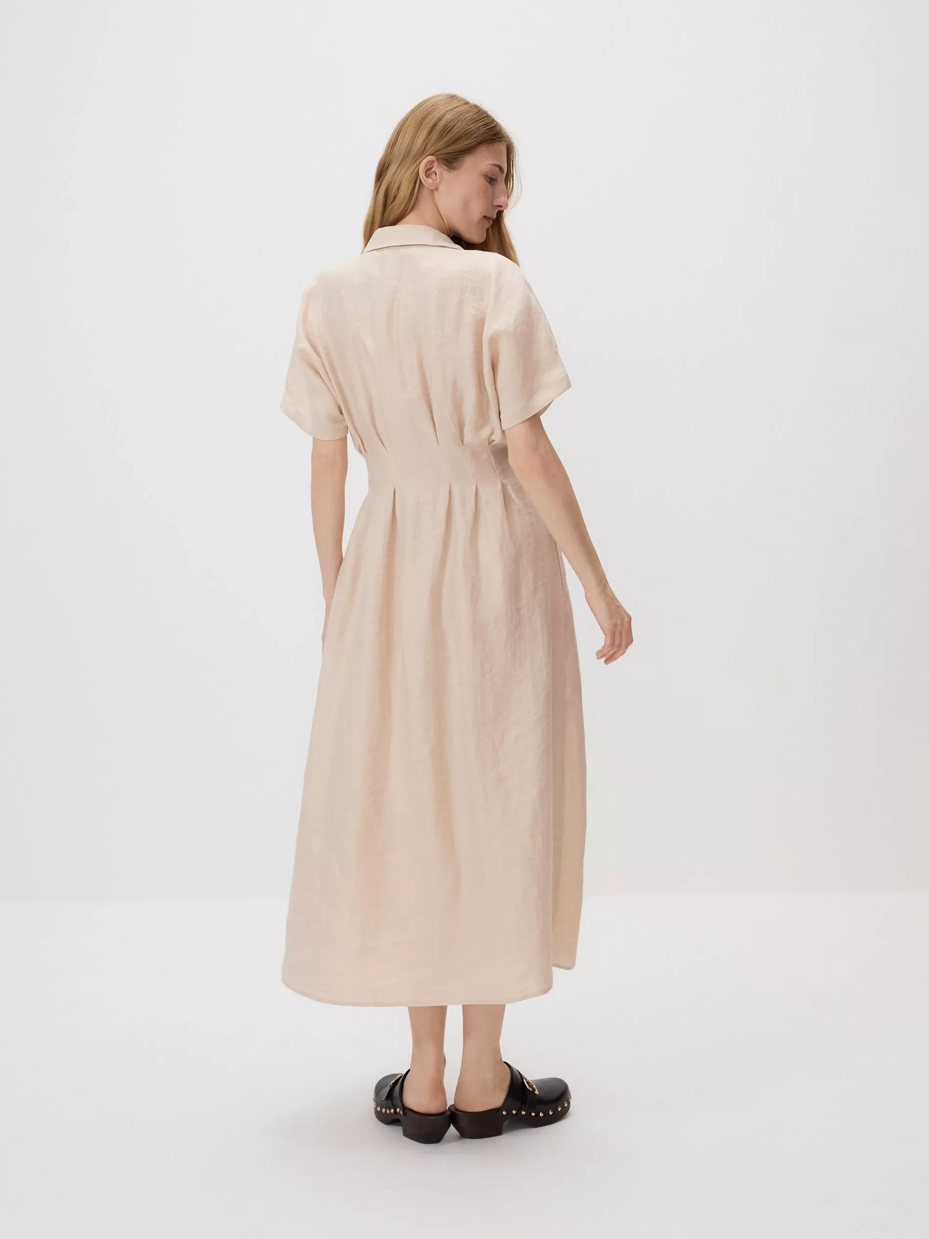 Beige Dress, Ivory, medium