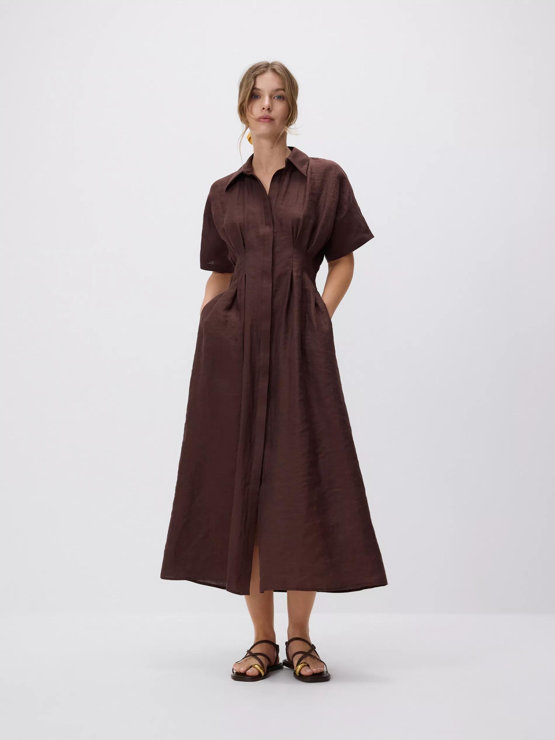 Brown Dress, , large image number 0