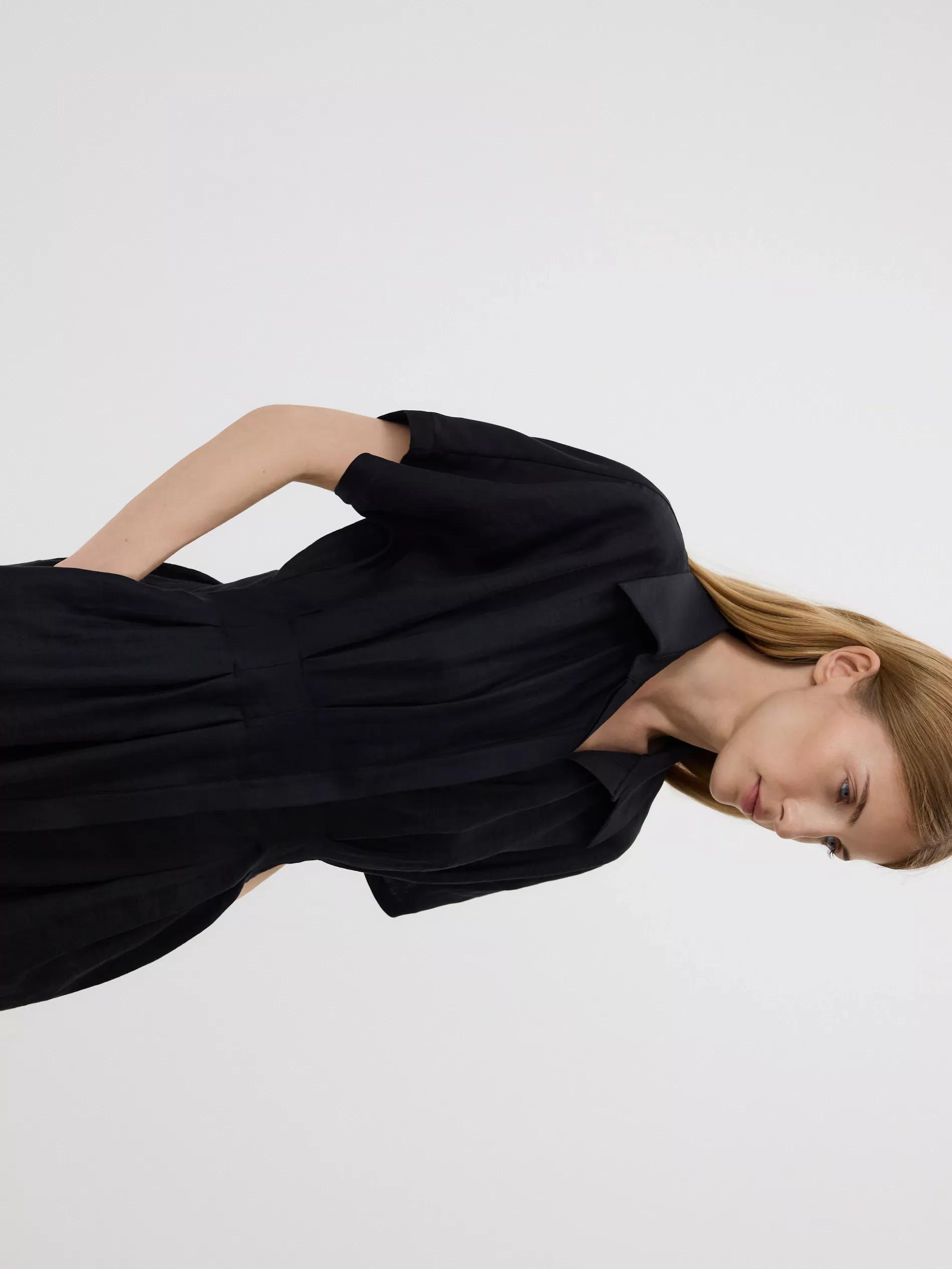 Black dress, Black, medium