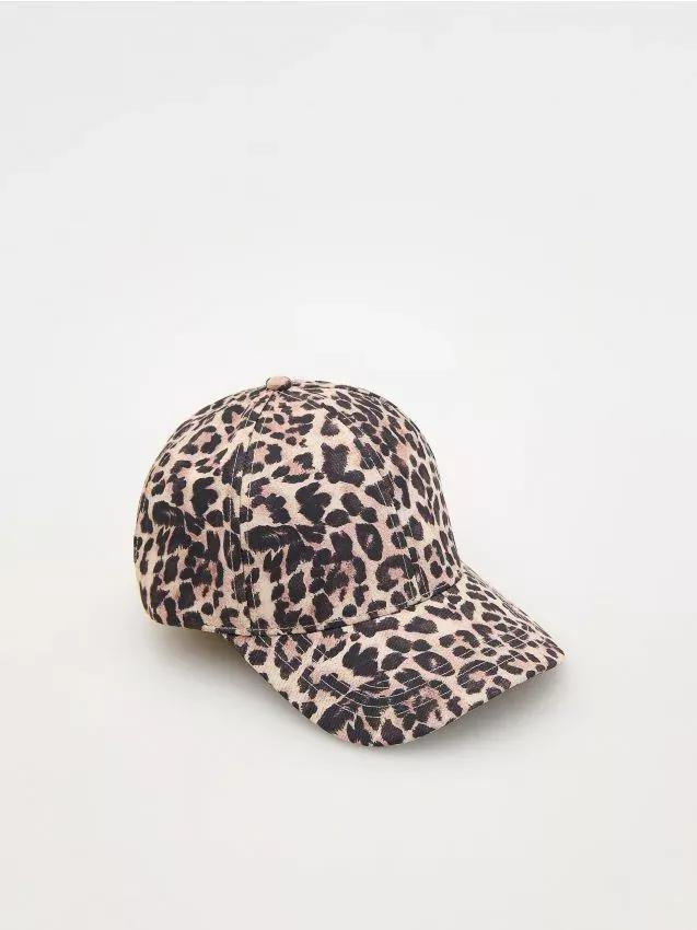 Brown Embroidered Cap, Brown, large image number 0