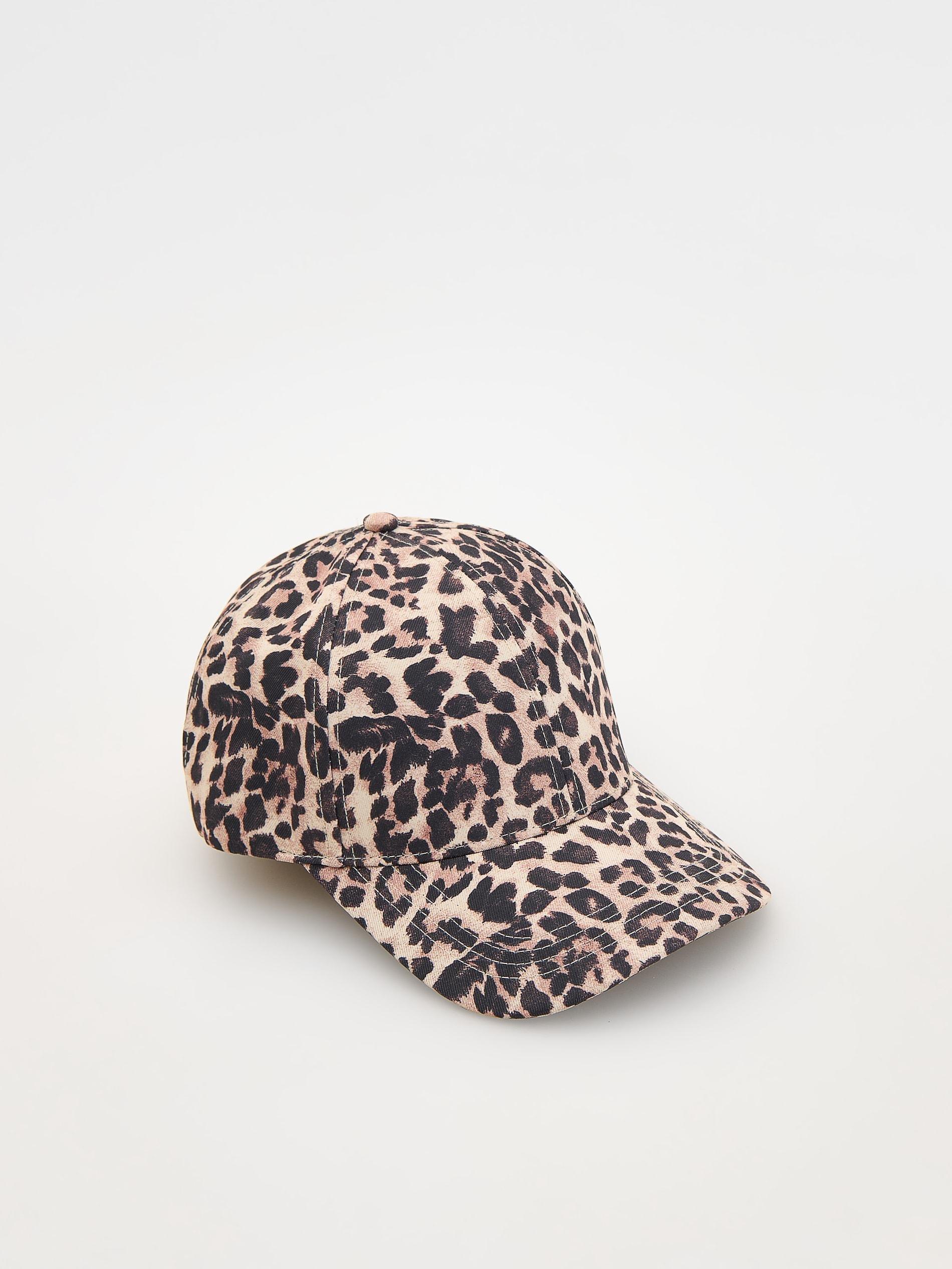 Brown Embroidered Cap, Brown, large image number 1