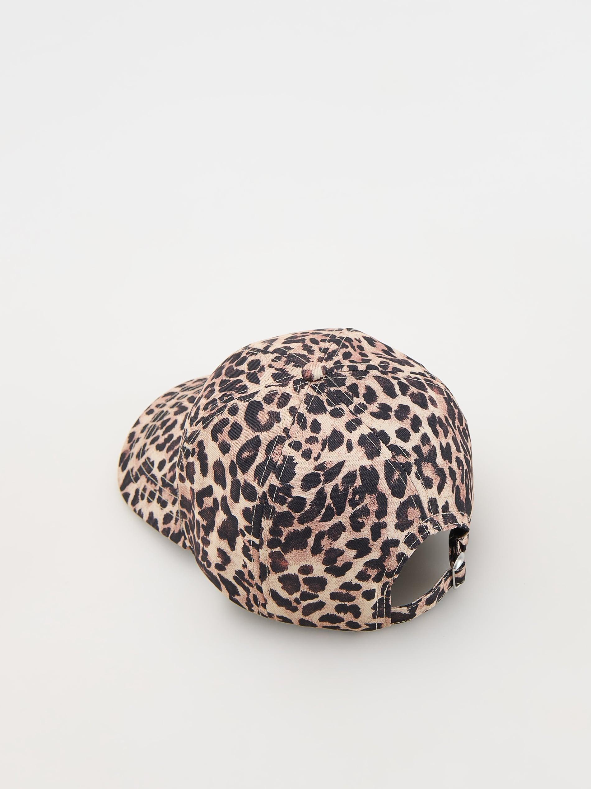 Brown Embroidered Cap, Brown, large image number 2