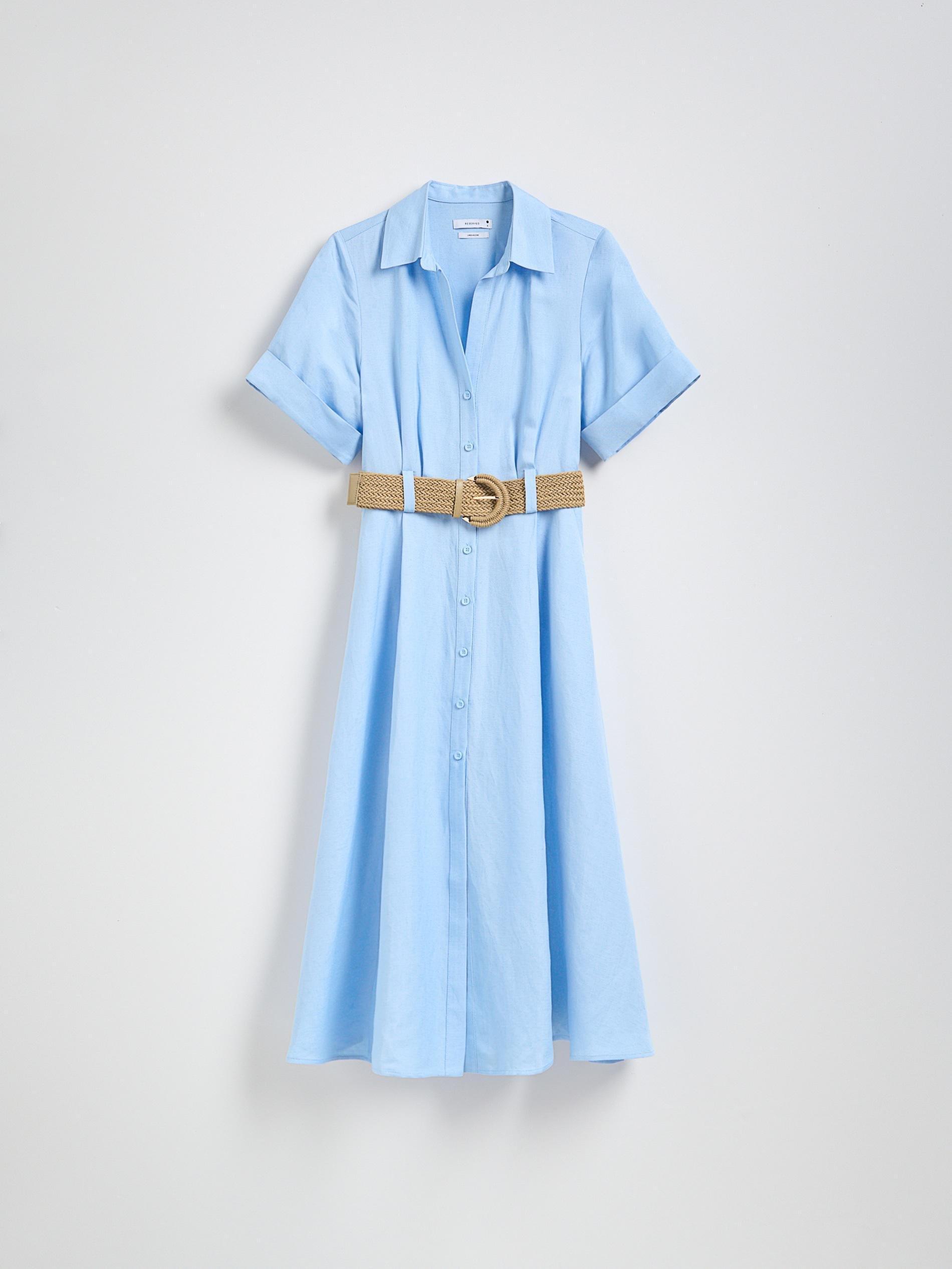 Blue Dress & Belt, , large image number 2
