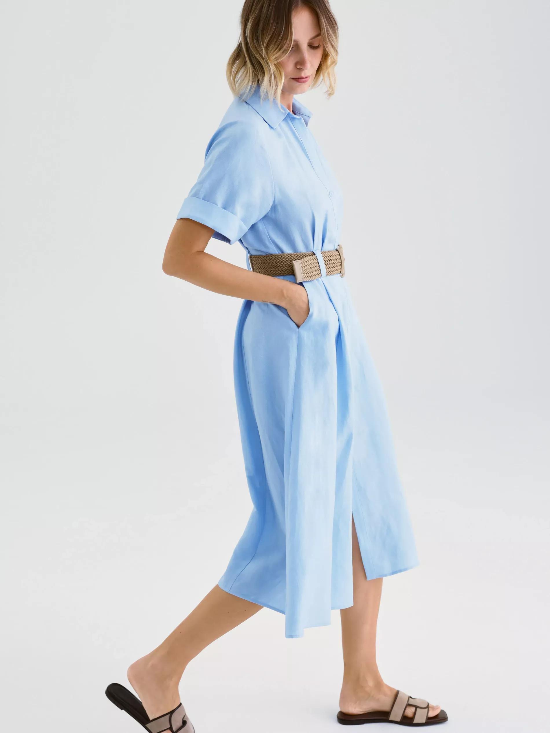 Blue Dress & Belt, , large image number 3