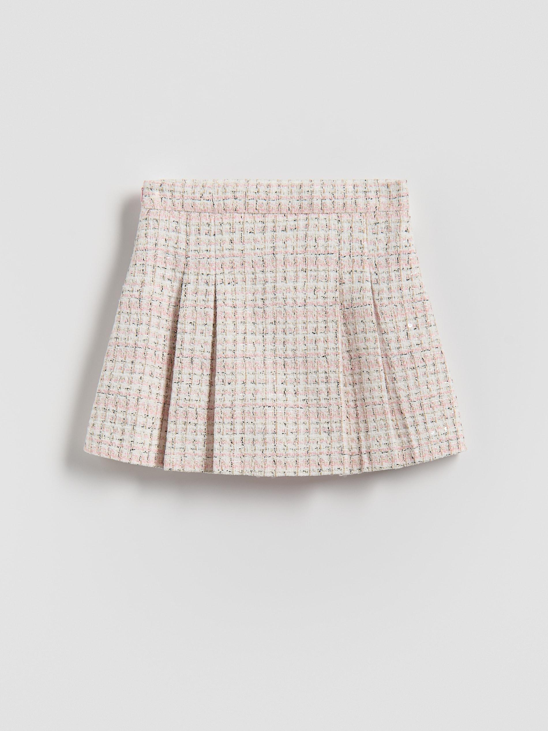 Multicolour Tweed Skort, Multicolor, large image number 0