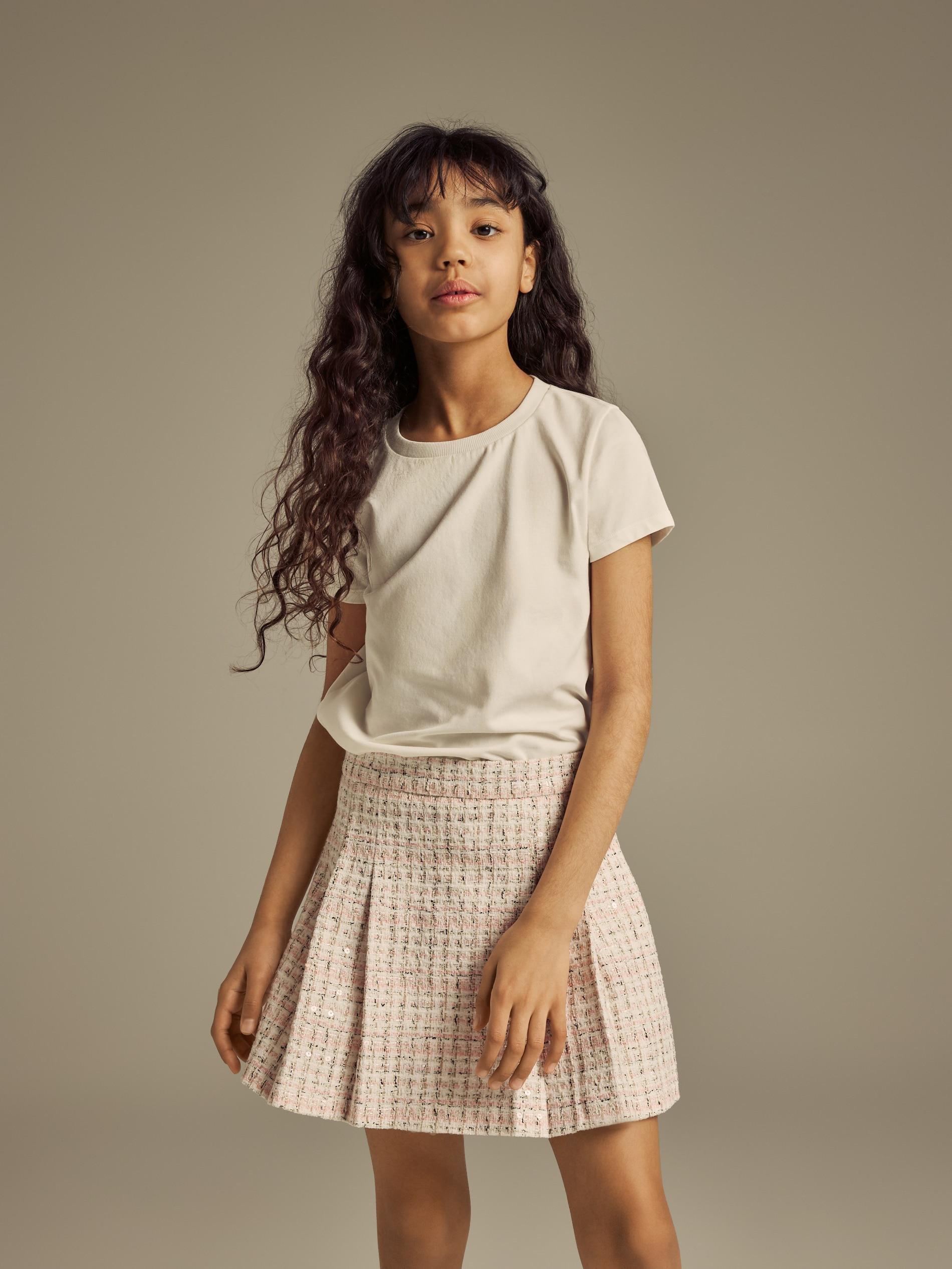 Multicolour Tweed Skort, Multicolor, large image number 2