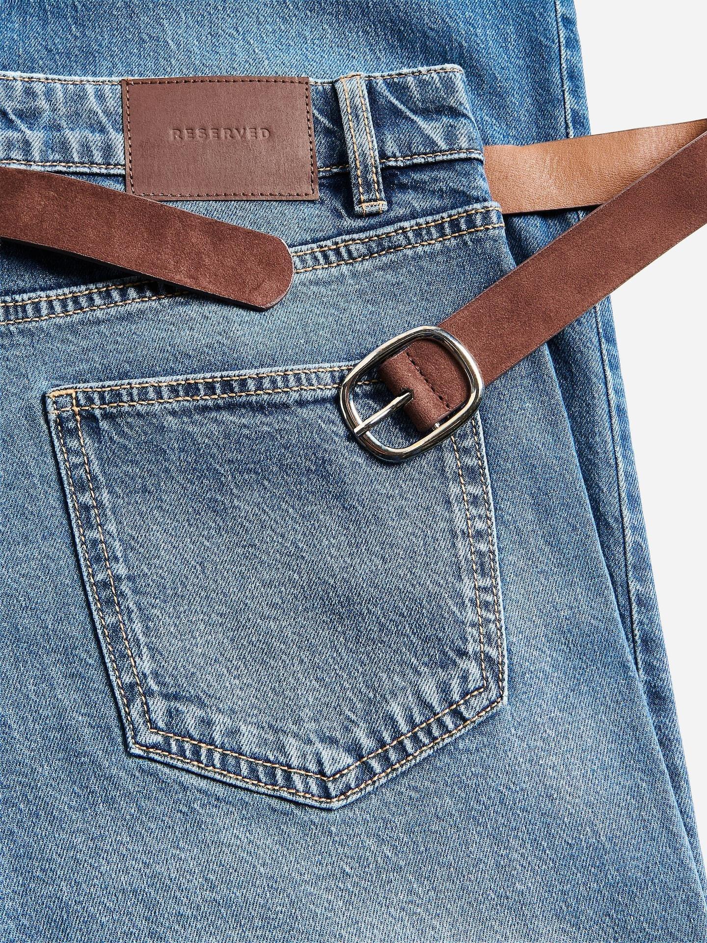 Blue Jeans Wide Leg Jeans With Lyocell, Blue, large image number 5