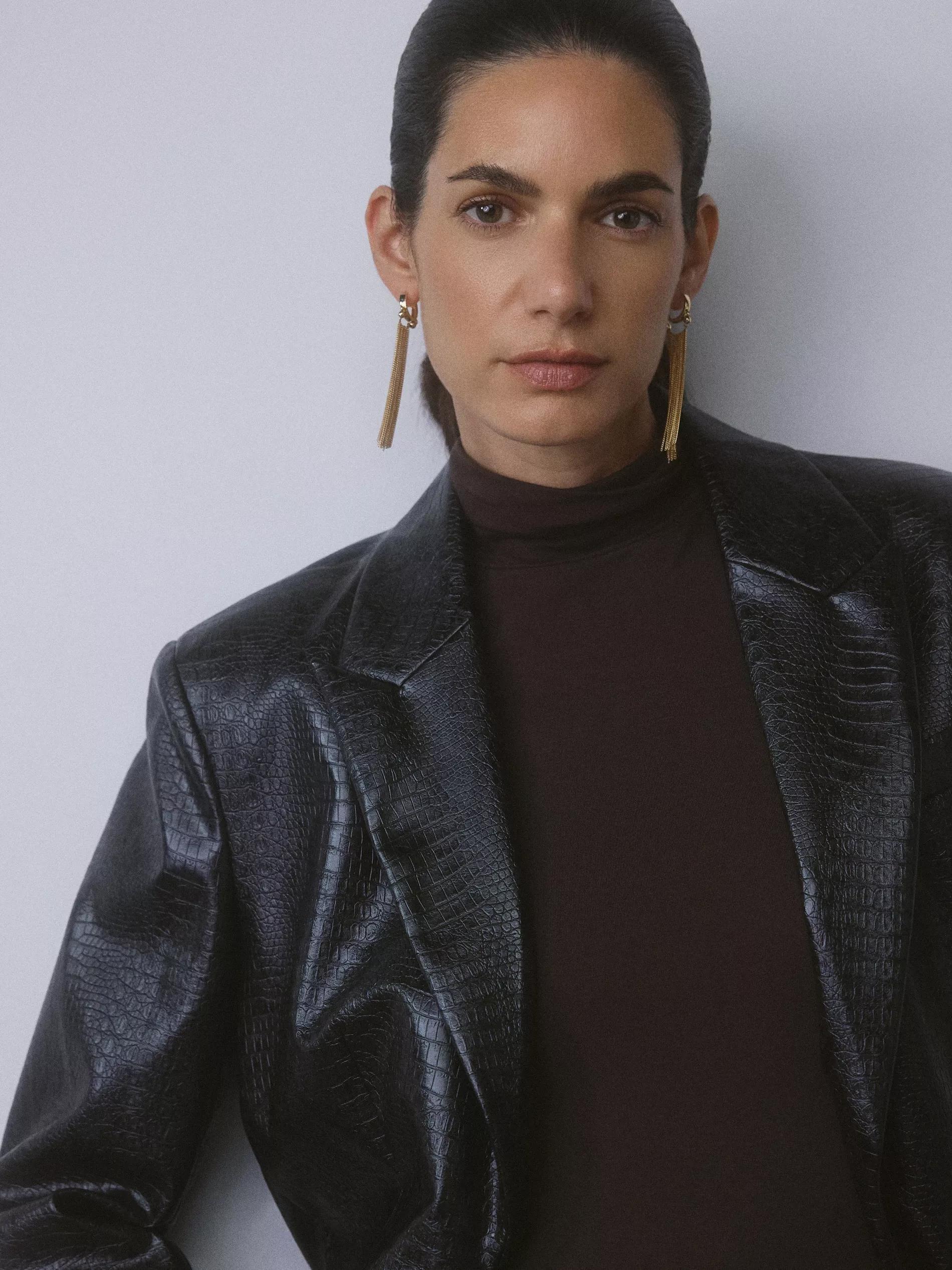 Golden Dangle Earrings, Golden, large image number 0