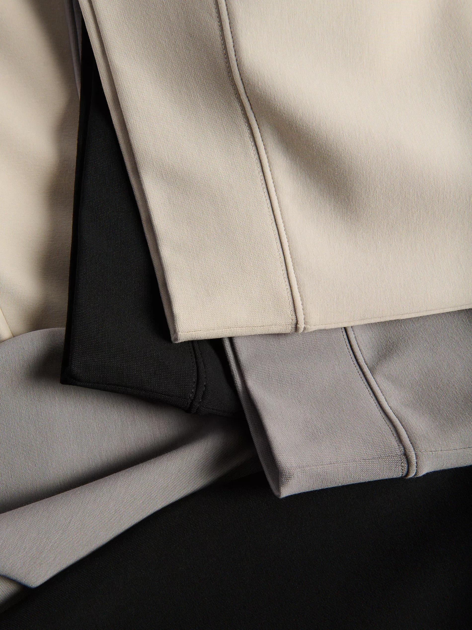 NUDE Regular cotton sweatshirt, Ivory, medium