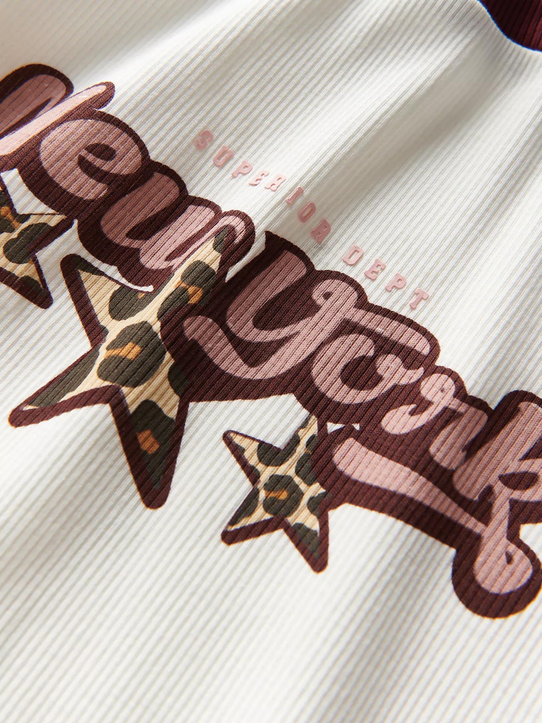 Brown T-Shirt, Kids Girl, , large image number 0