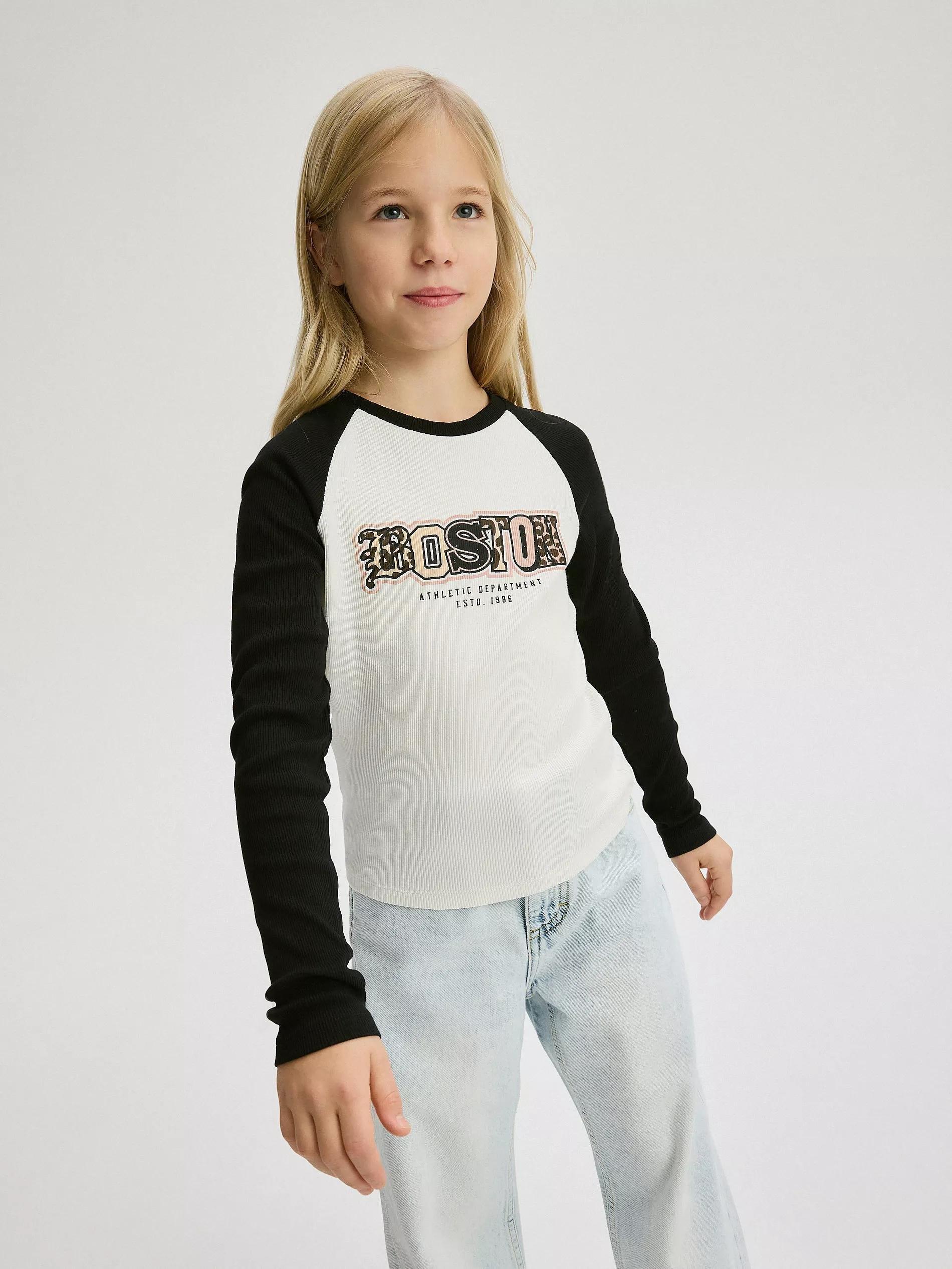 Black T-Shirt, Kids Girl, , large image number 3