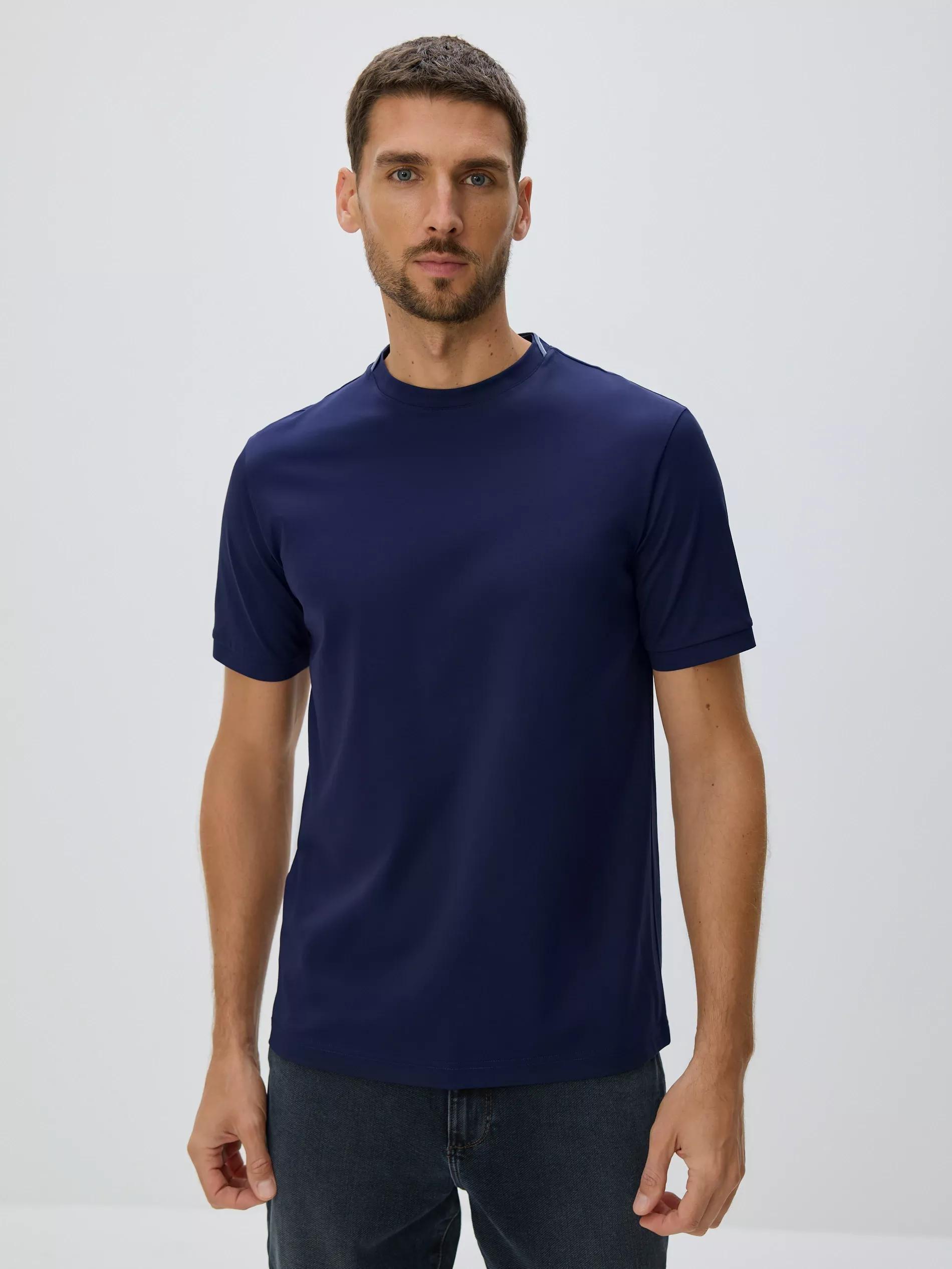 Navy T-Shirt, Blue, large image number 0