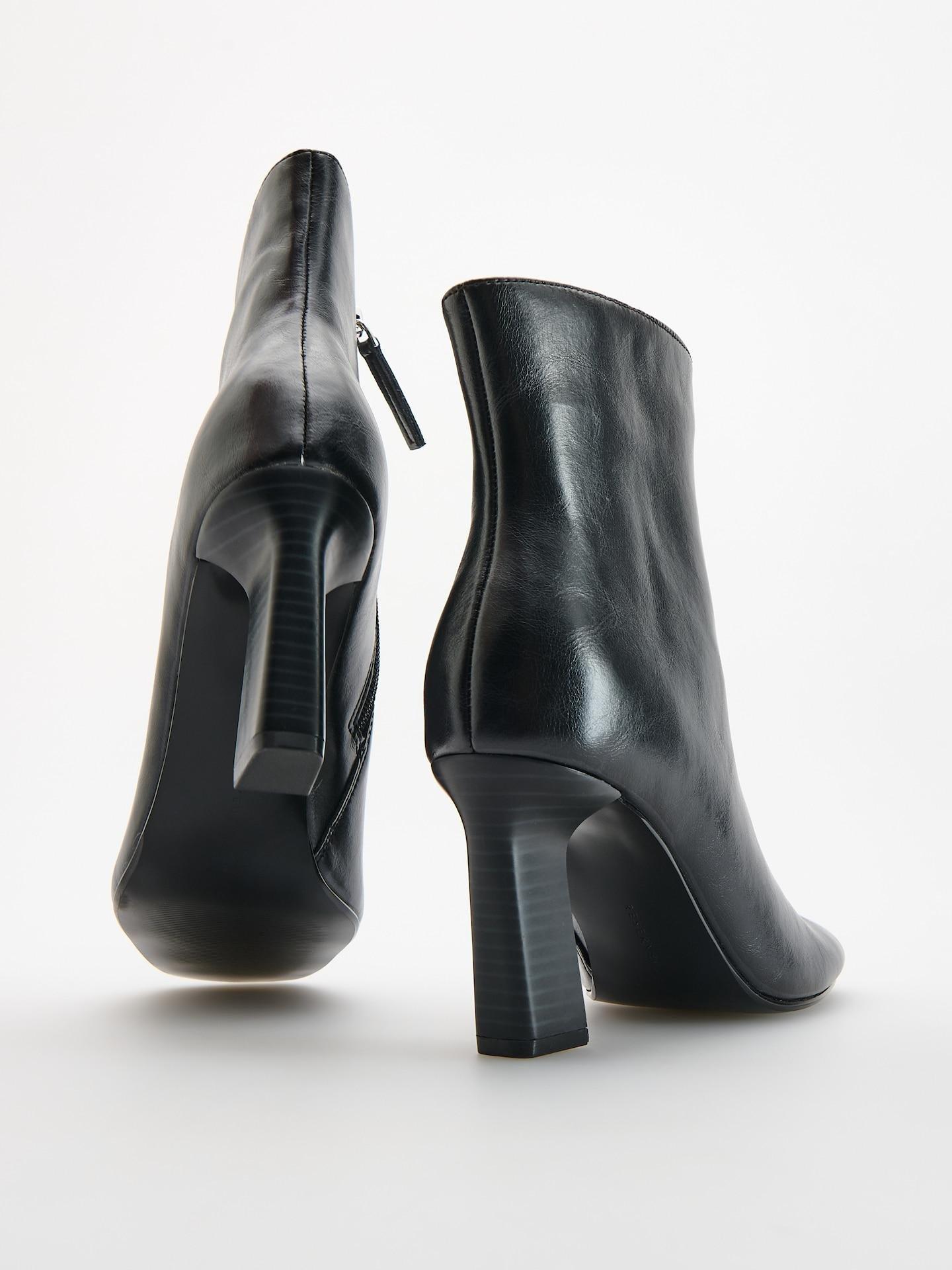 LADIES` ANKLE BOO TS BLACK, Black, large image number 3
