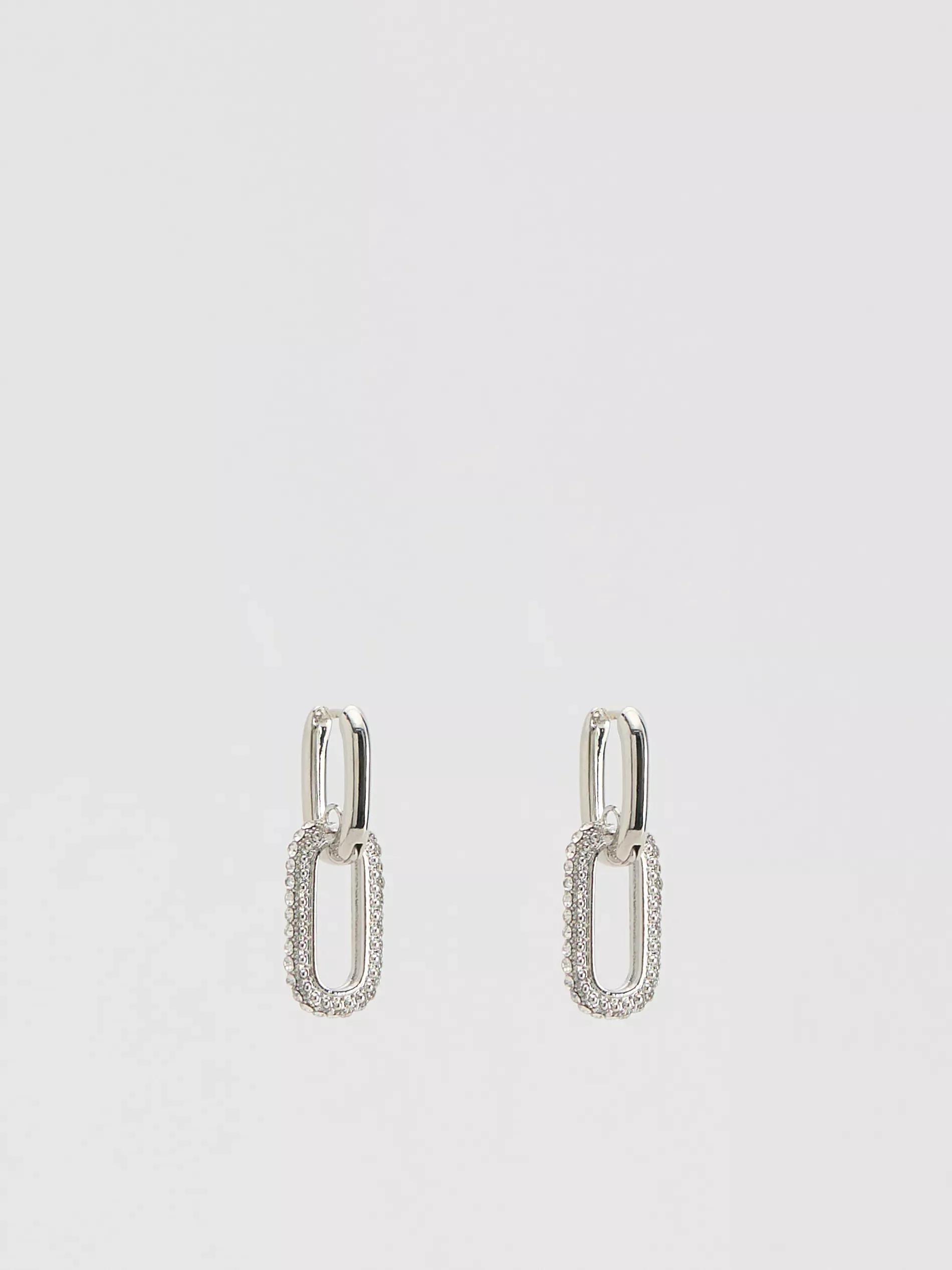 Silver Earrings, Silver, large image number 0