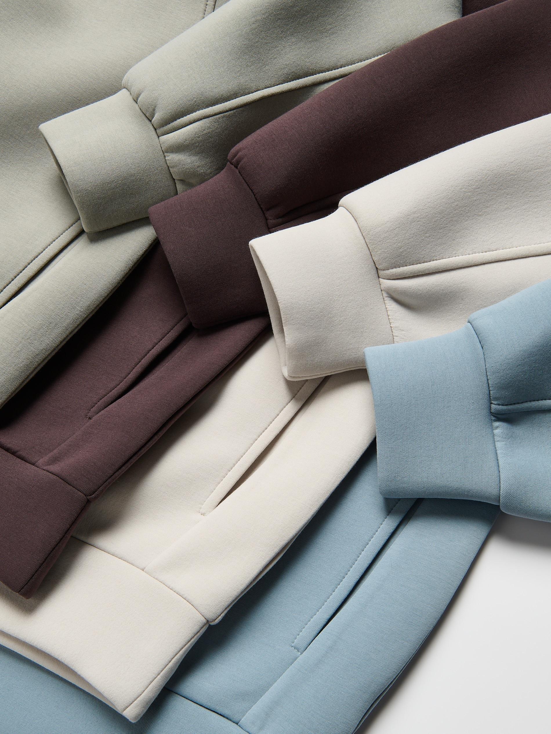 Brown Plain Hoodie, Brown, large image number 6