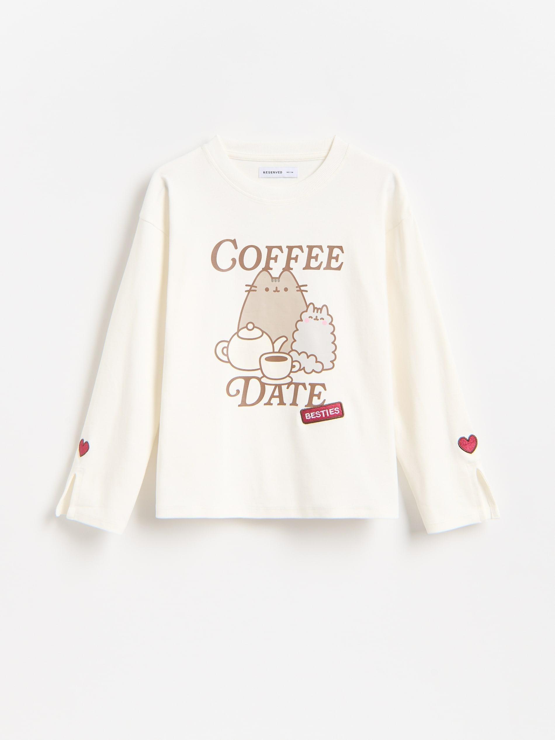 GIRLS` BLOUSE CREAM, Ivory, large image number 3