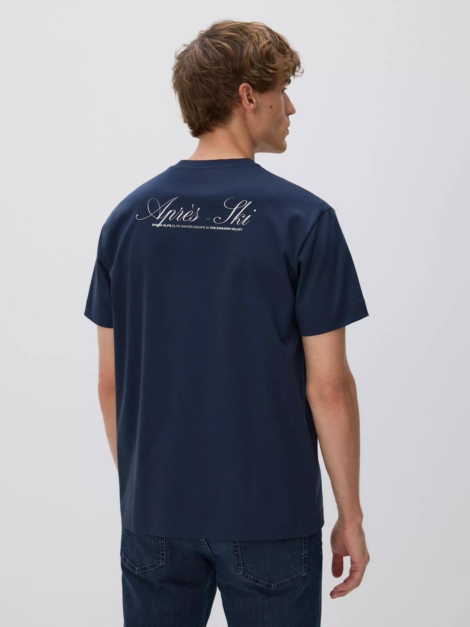 Navy T-Shirt, Navy, large image number 3