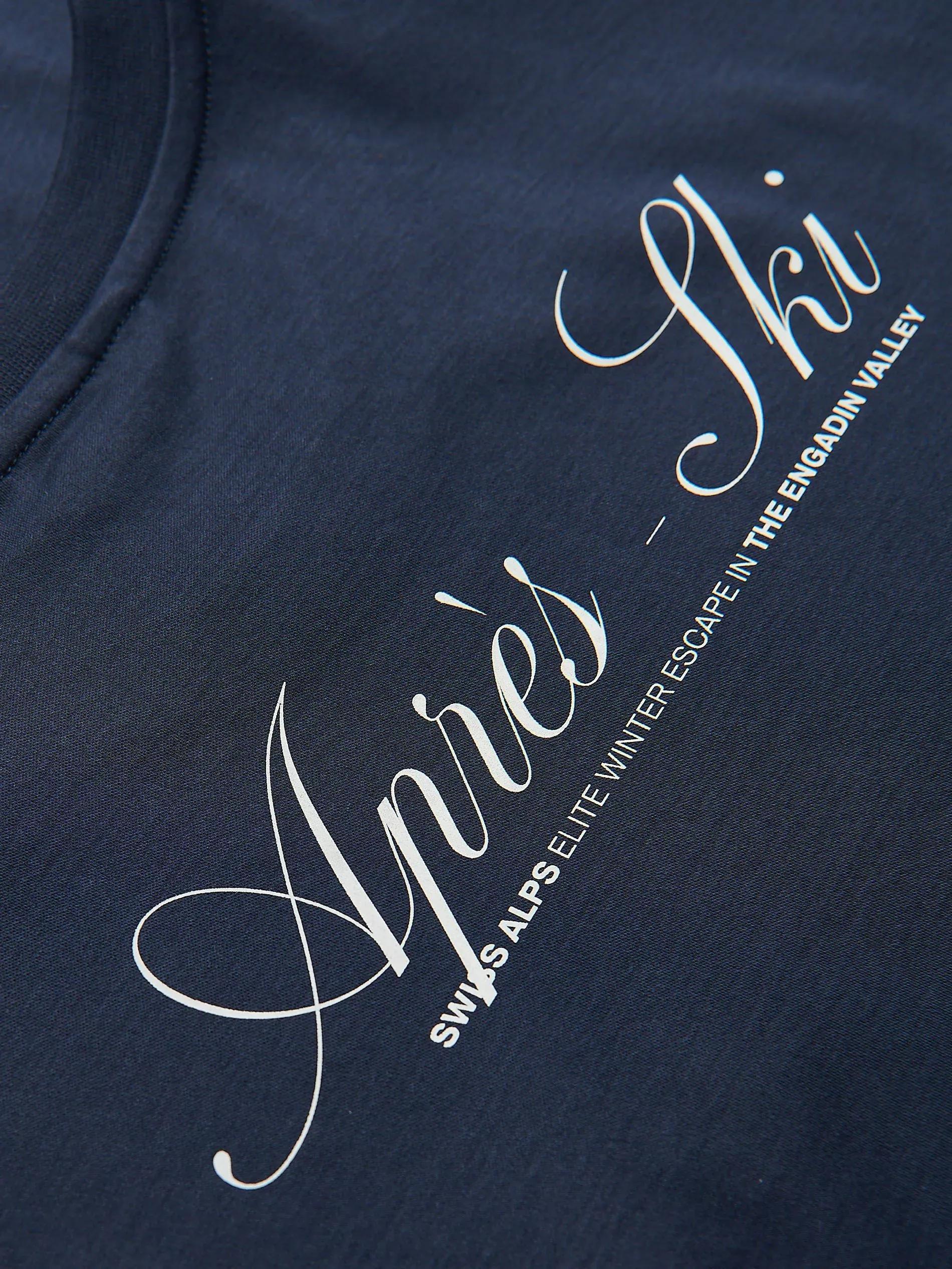 Navy T-Shirt, Navy, large image number 5