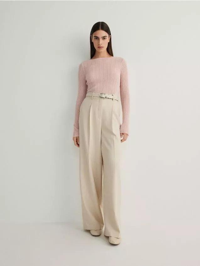 Pink Viscose Blouse, , large image number 0