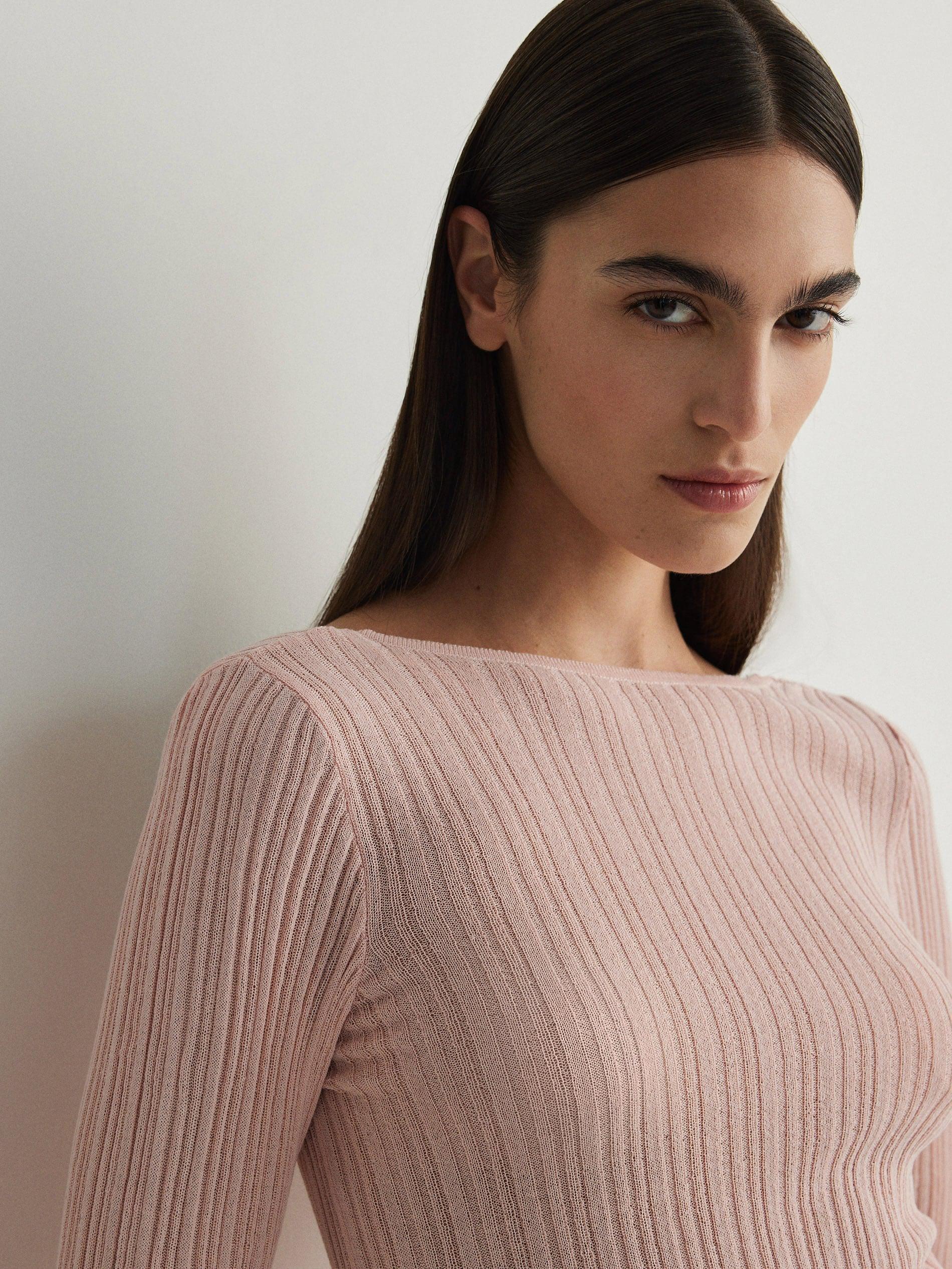 Pink Viscose Blouse, , large image number 3
