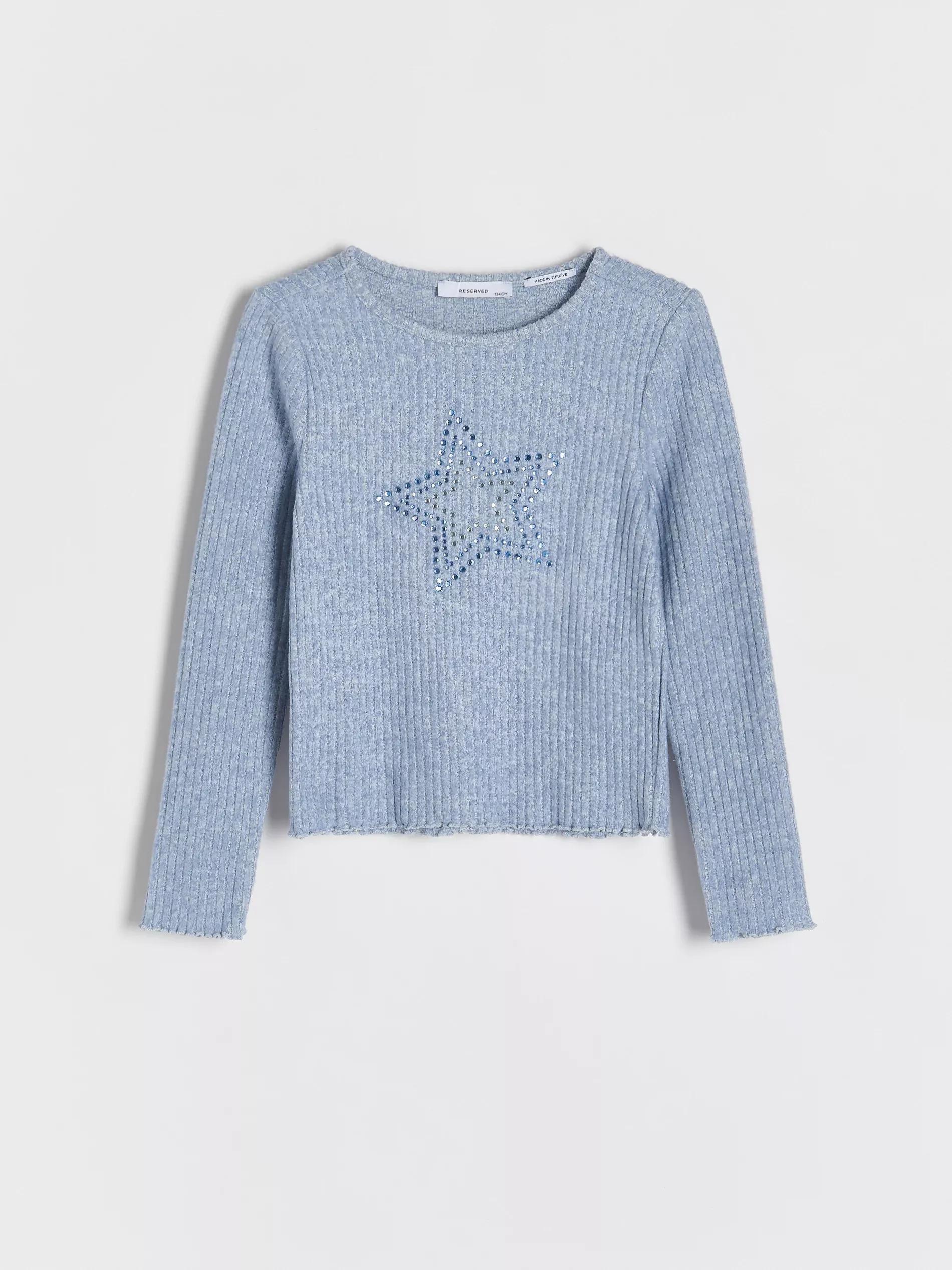 Grey Blouse, Kids Girl, , large image number 2