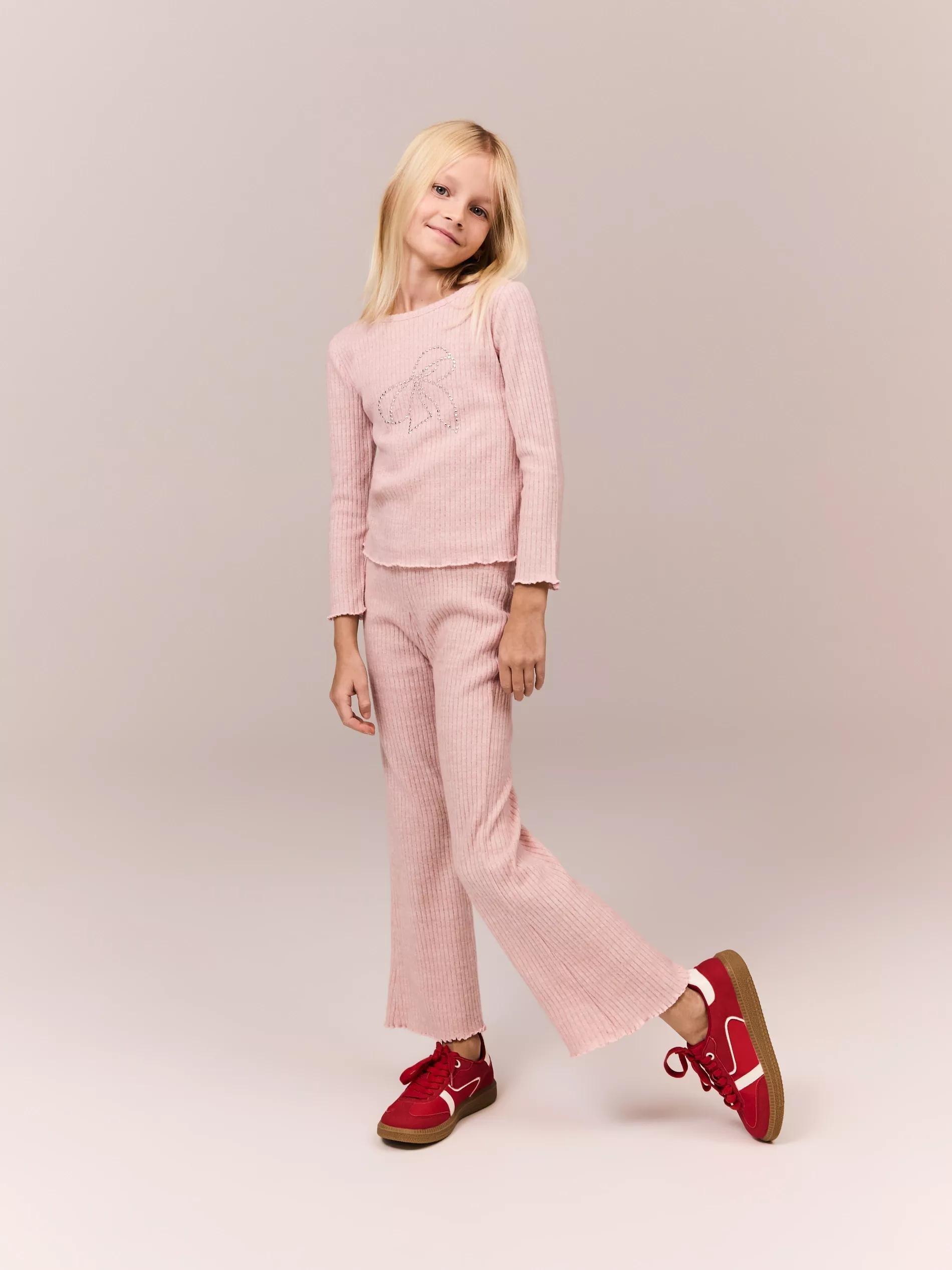 Pink Blouse, Kids Girl, , large image number 1