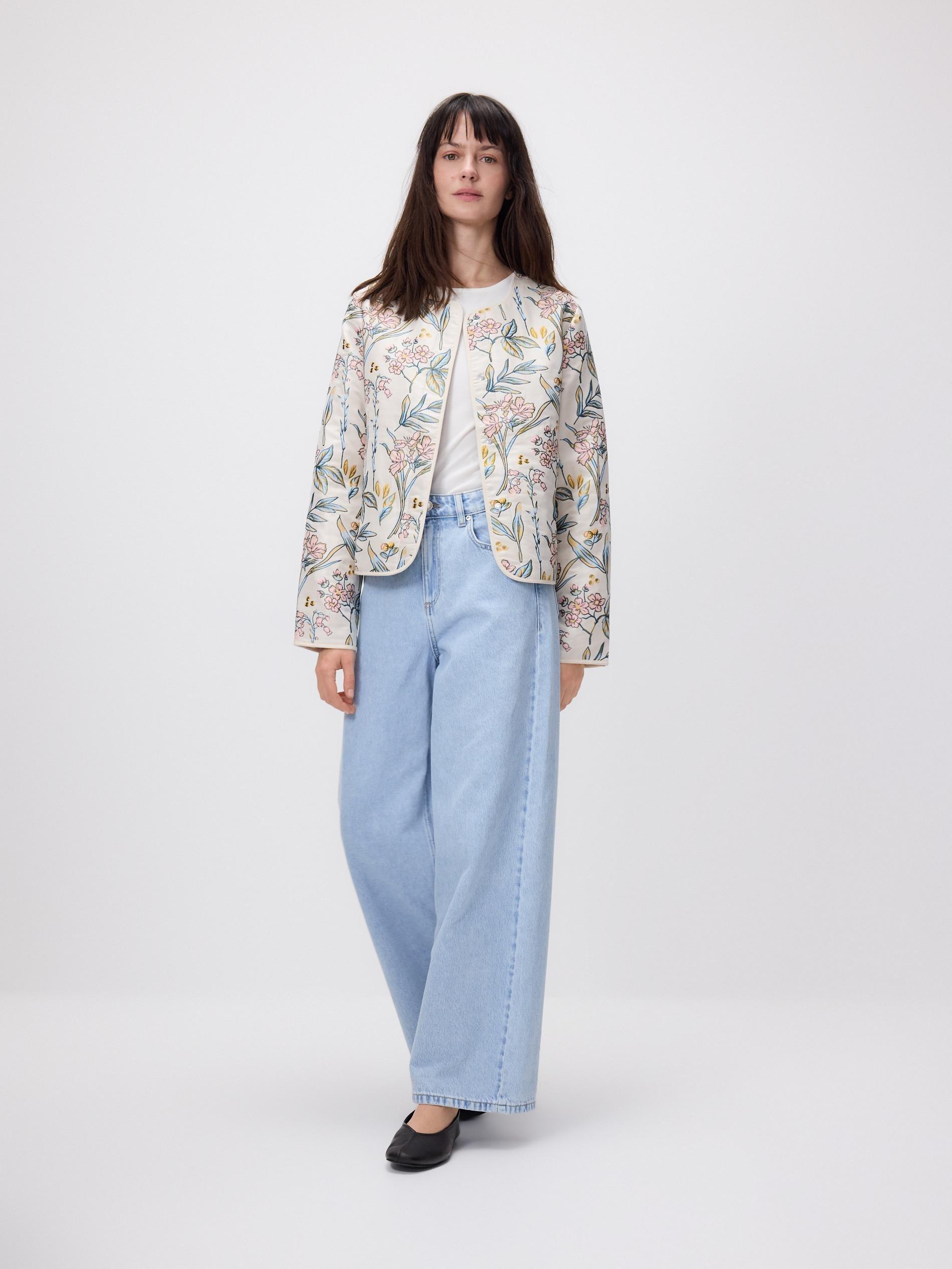 Multicolour Patterned Jacket, Multicolor, large image number 0