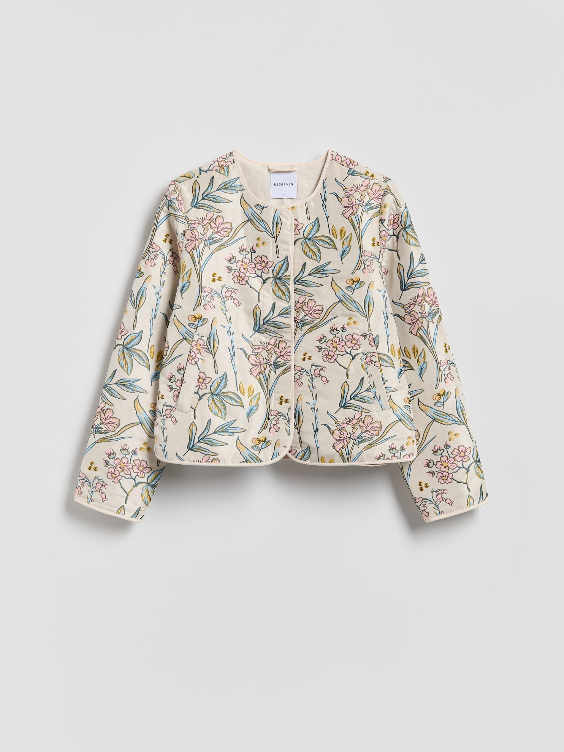 Multicolour Patterned Jacket, Multicolor, large image number 4