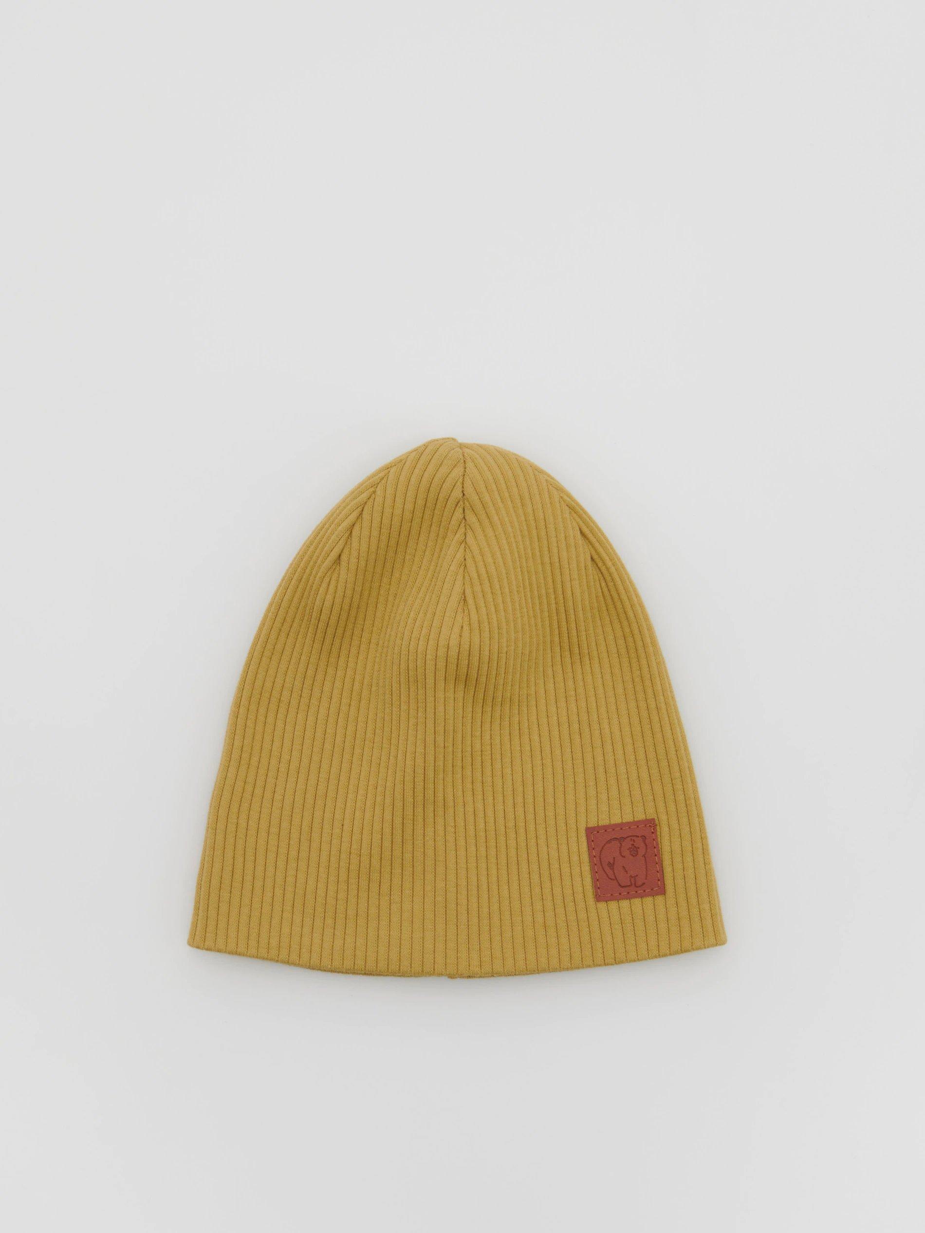 Light Olive Cotton Hat With A Patch, Kids Boy, , large image number 0