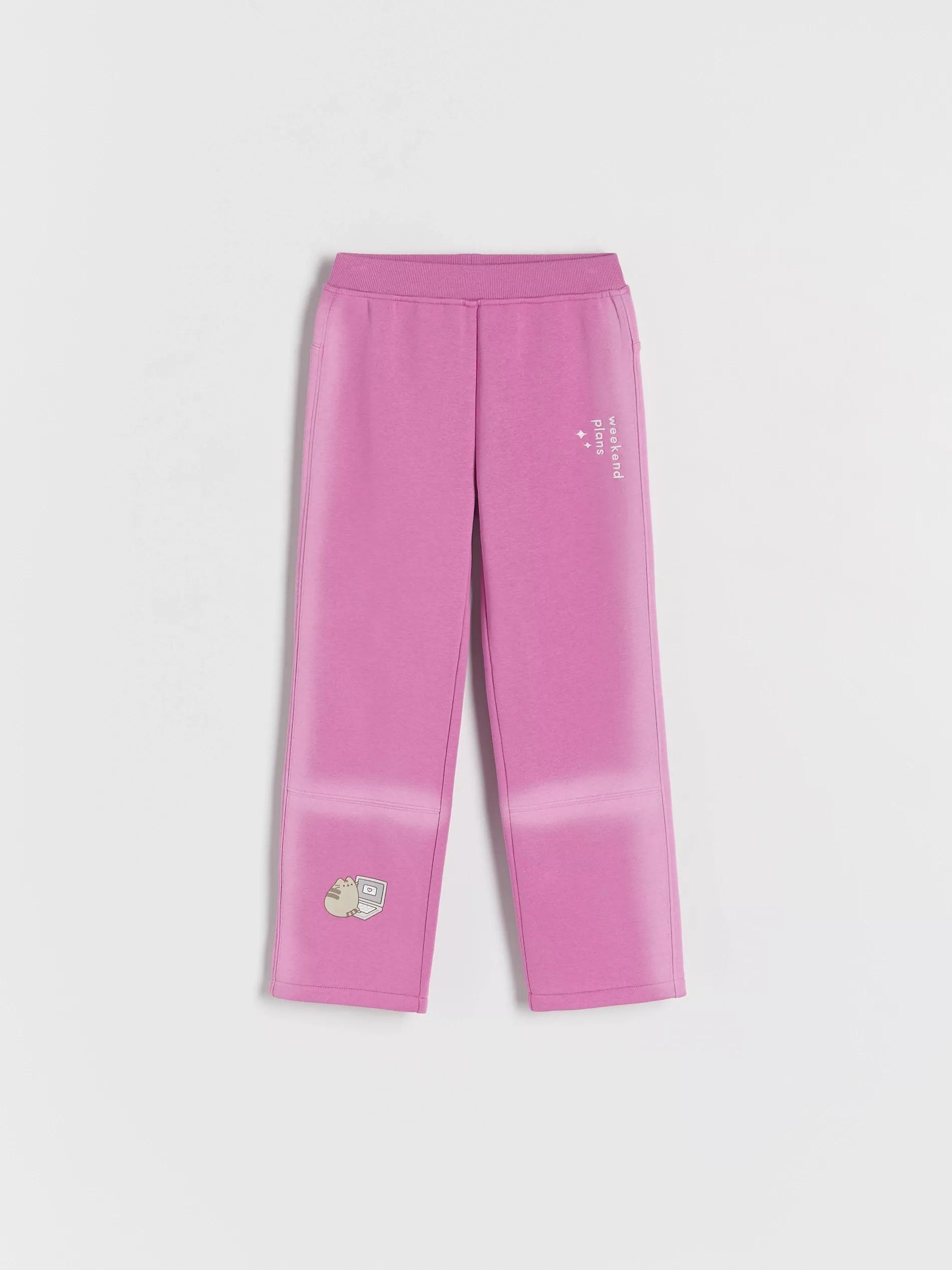 Pink Pushed Sweatpants, , large image number 0