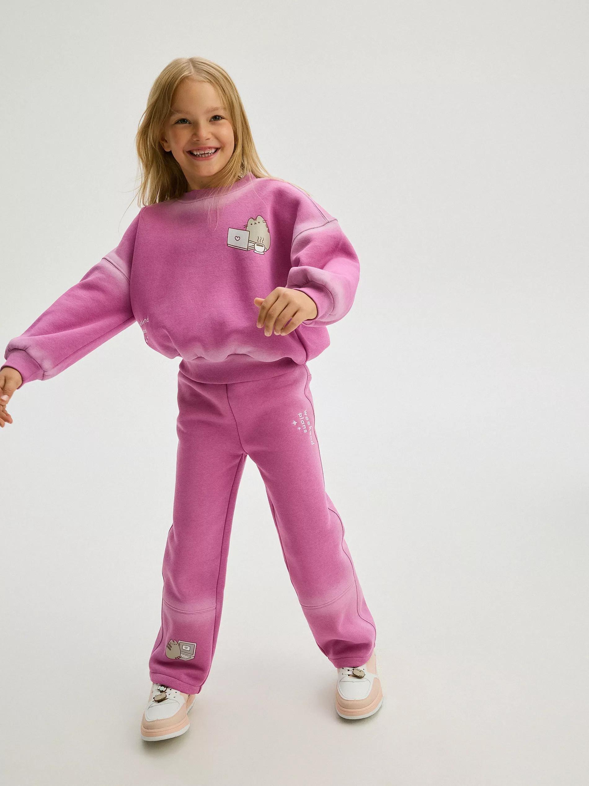 Pink Pushed Sweatpants, , large image number 2