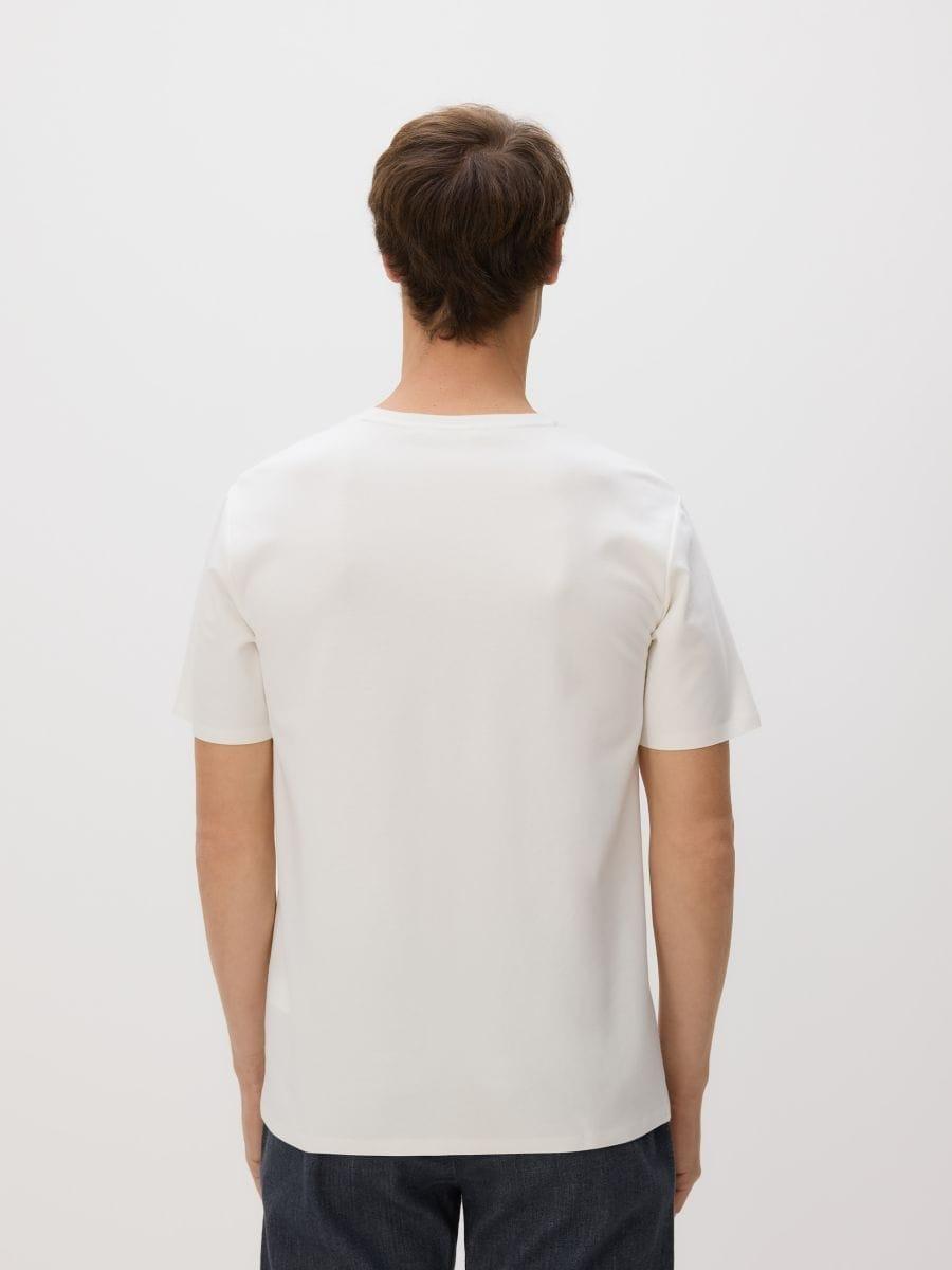 Cream T-Shirt, Ivory, large image number 2