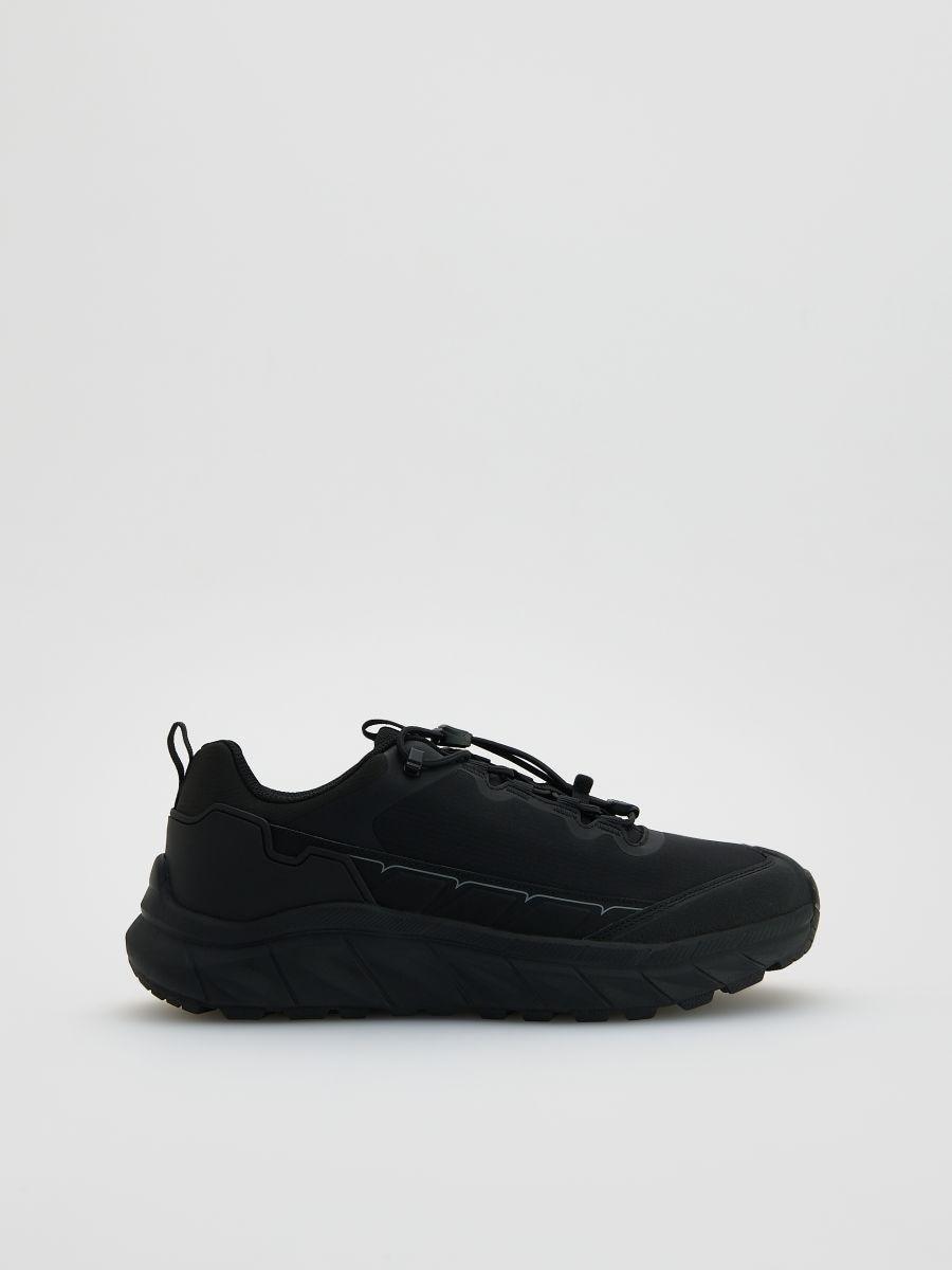 Black Sports Sneakers, Black, large image number 0