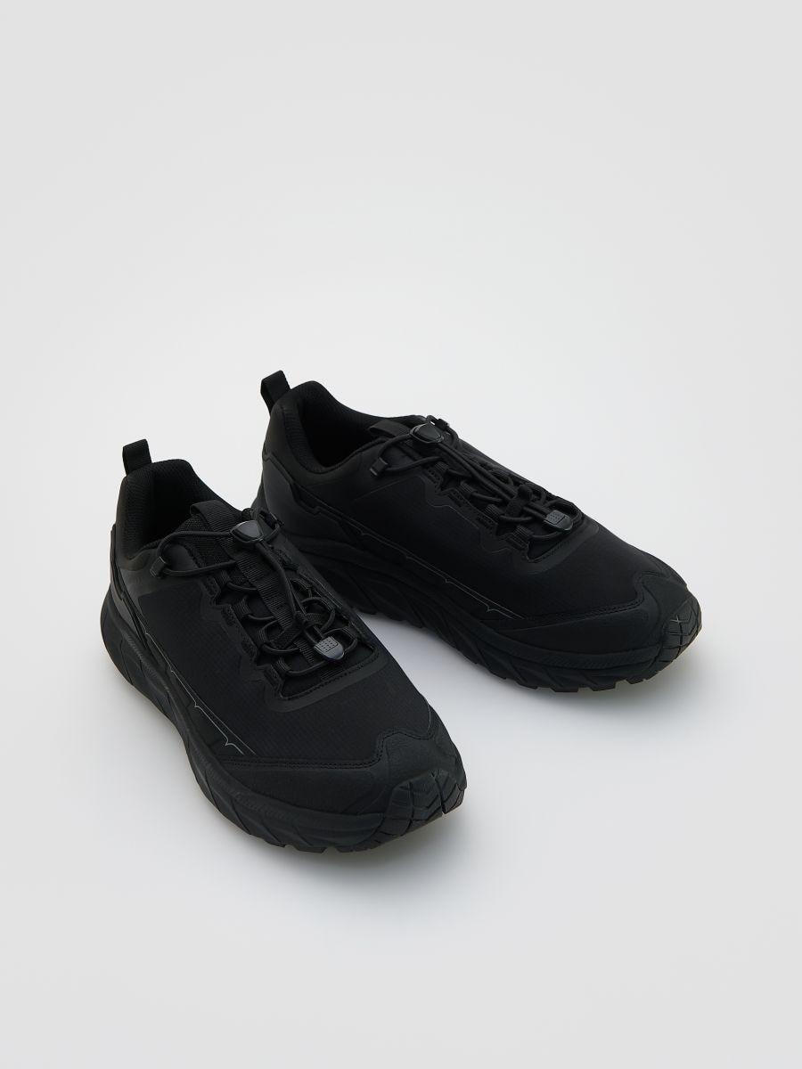 Black Sports Sneakers, Black, large image number 1
