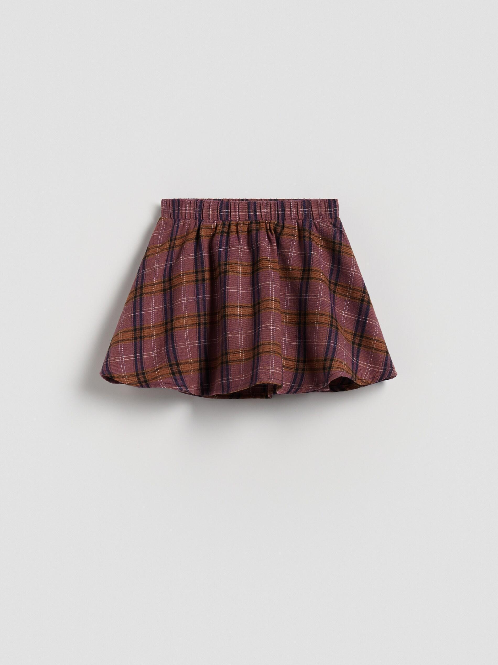 Multicolour Check Skirt, Multicolor, medium