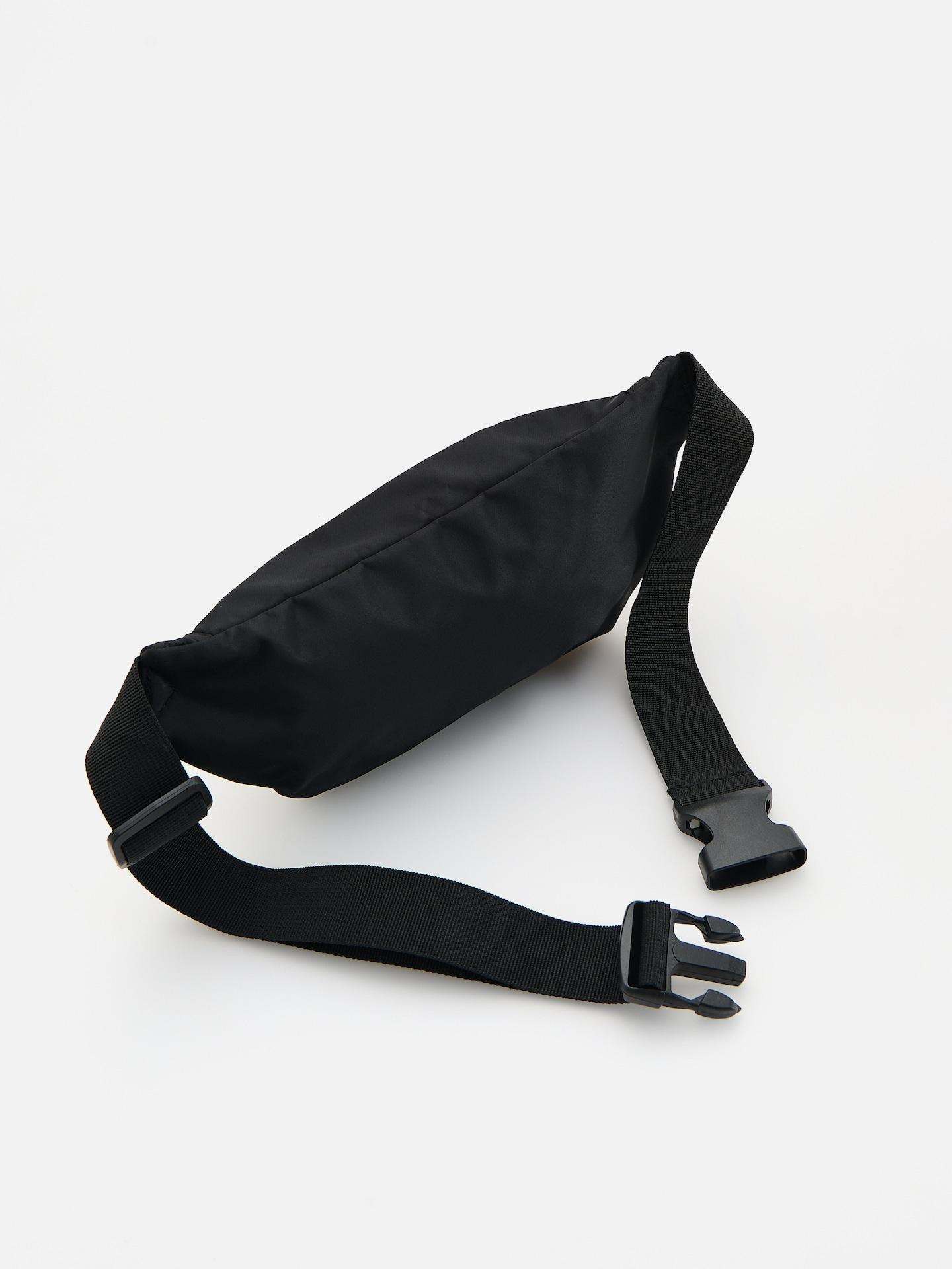 Black Bum Bag, Black, large image number 3