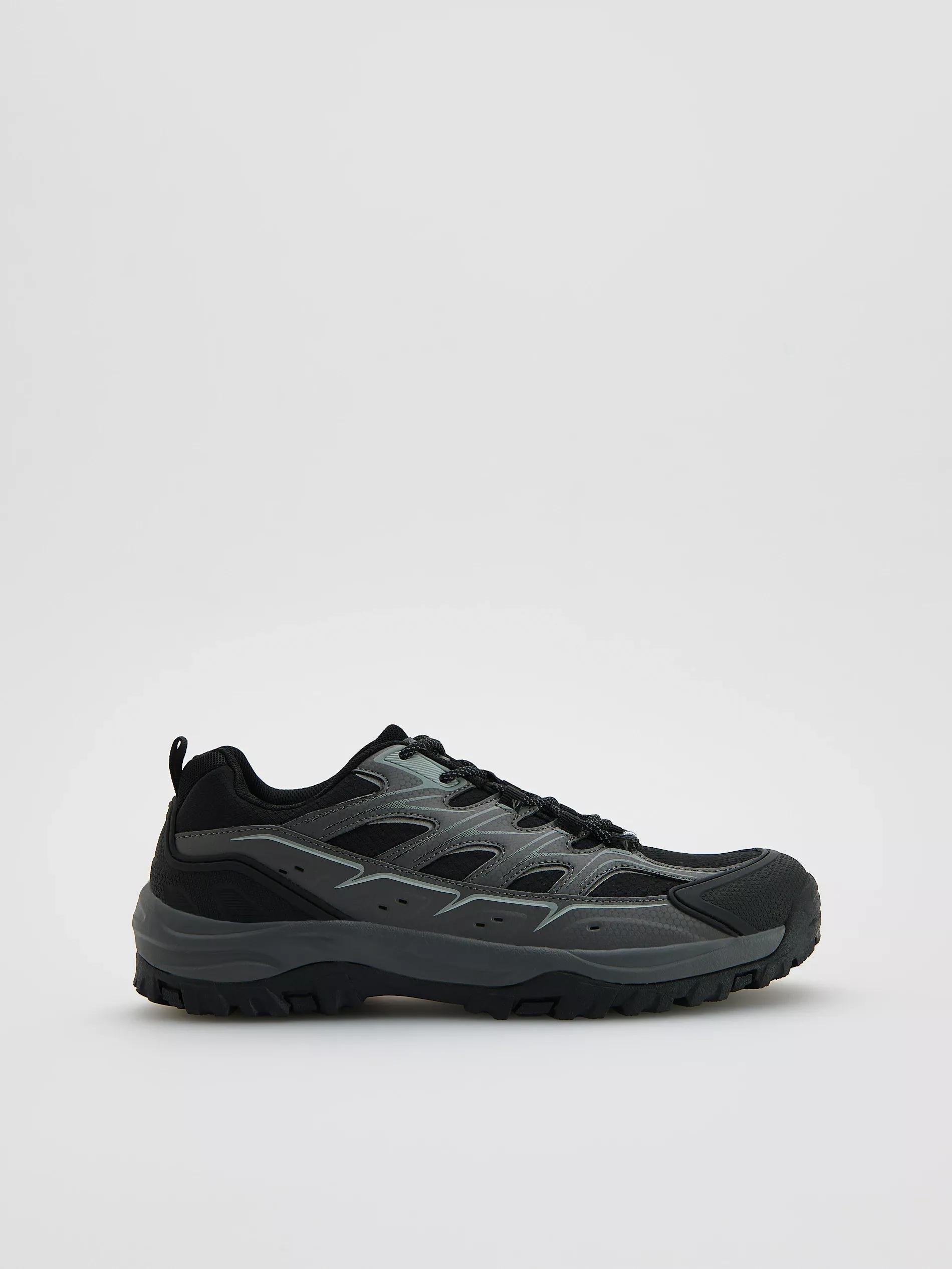 Black Sports Sneakers, Black, large image number 0