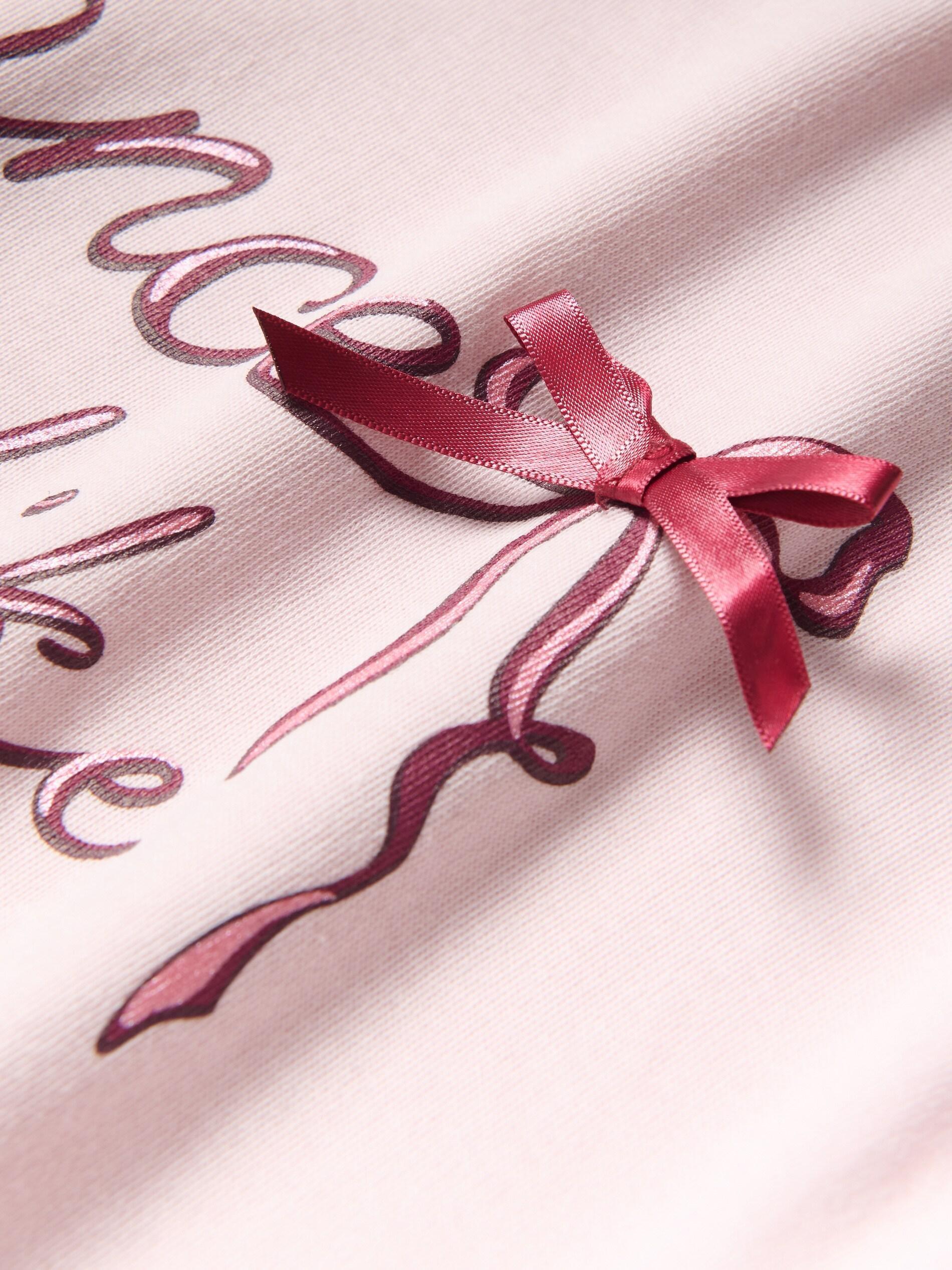 PASTEL PINK T-shirt with appliquأ©, Pink, large image number 3