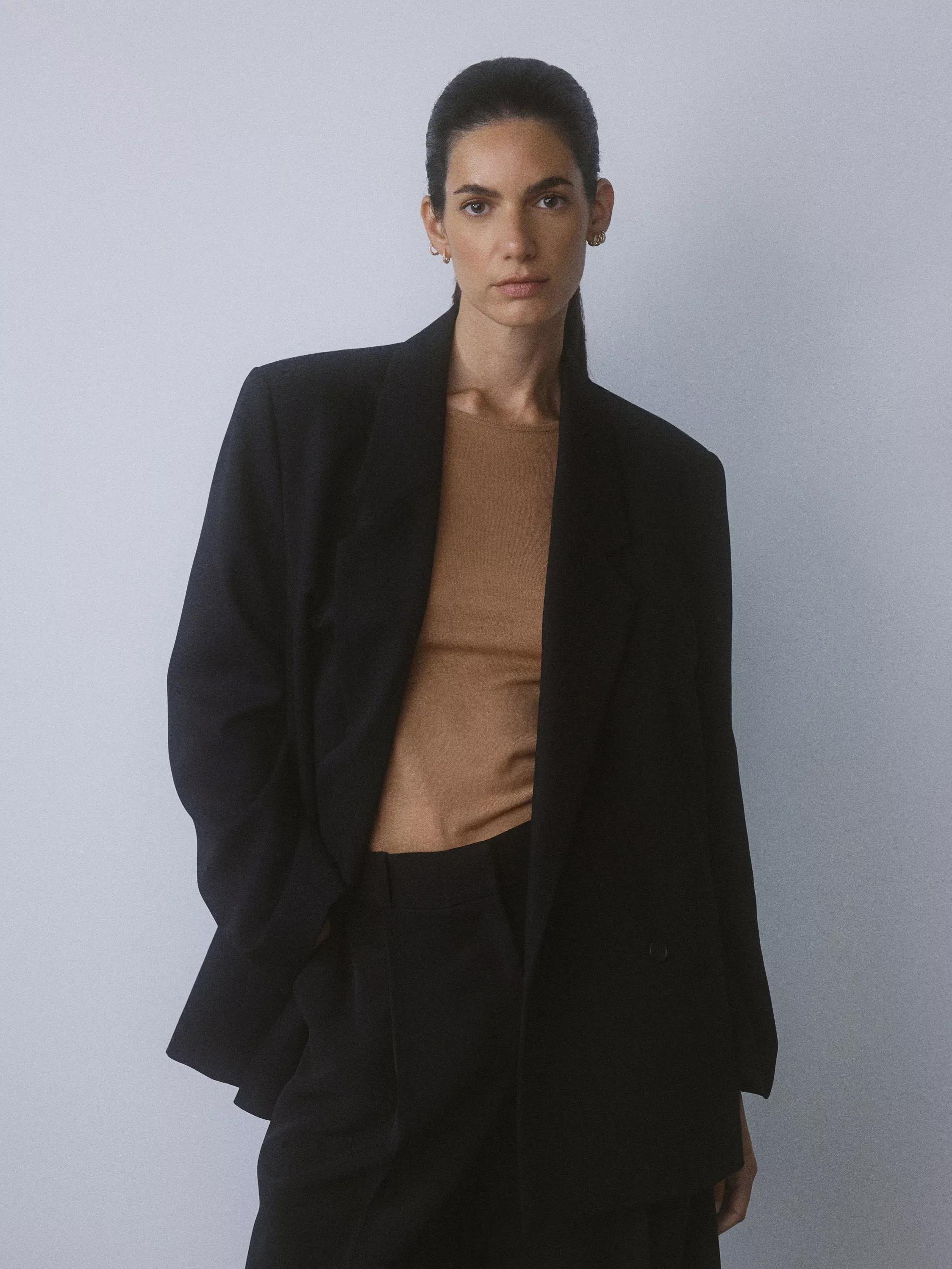 Gold Set Of Earrings With Zirconia, Golden, large image number 4