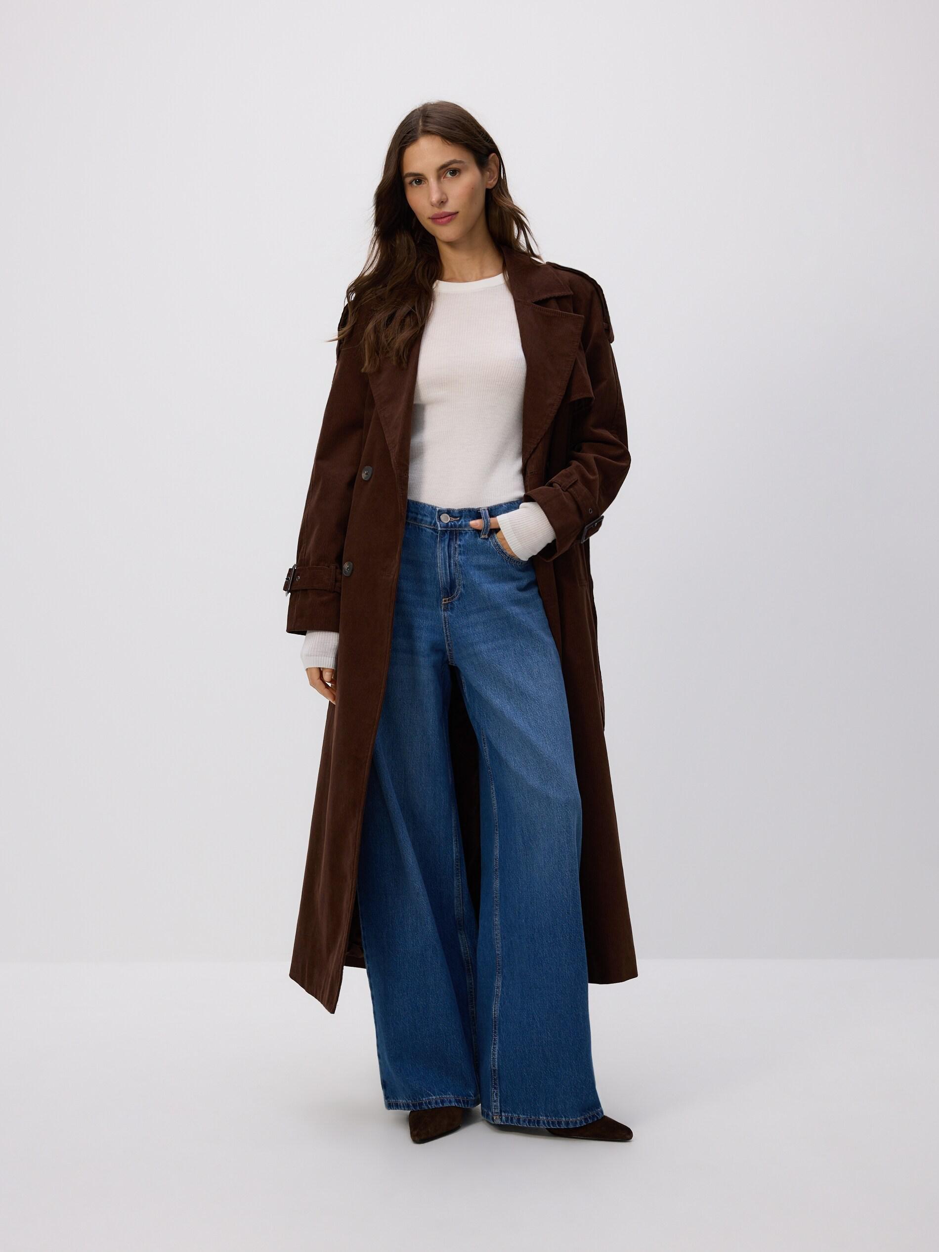 Blue Jeans Wide Leg Jeans, Blue, large image number 1