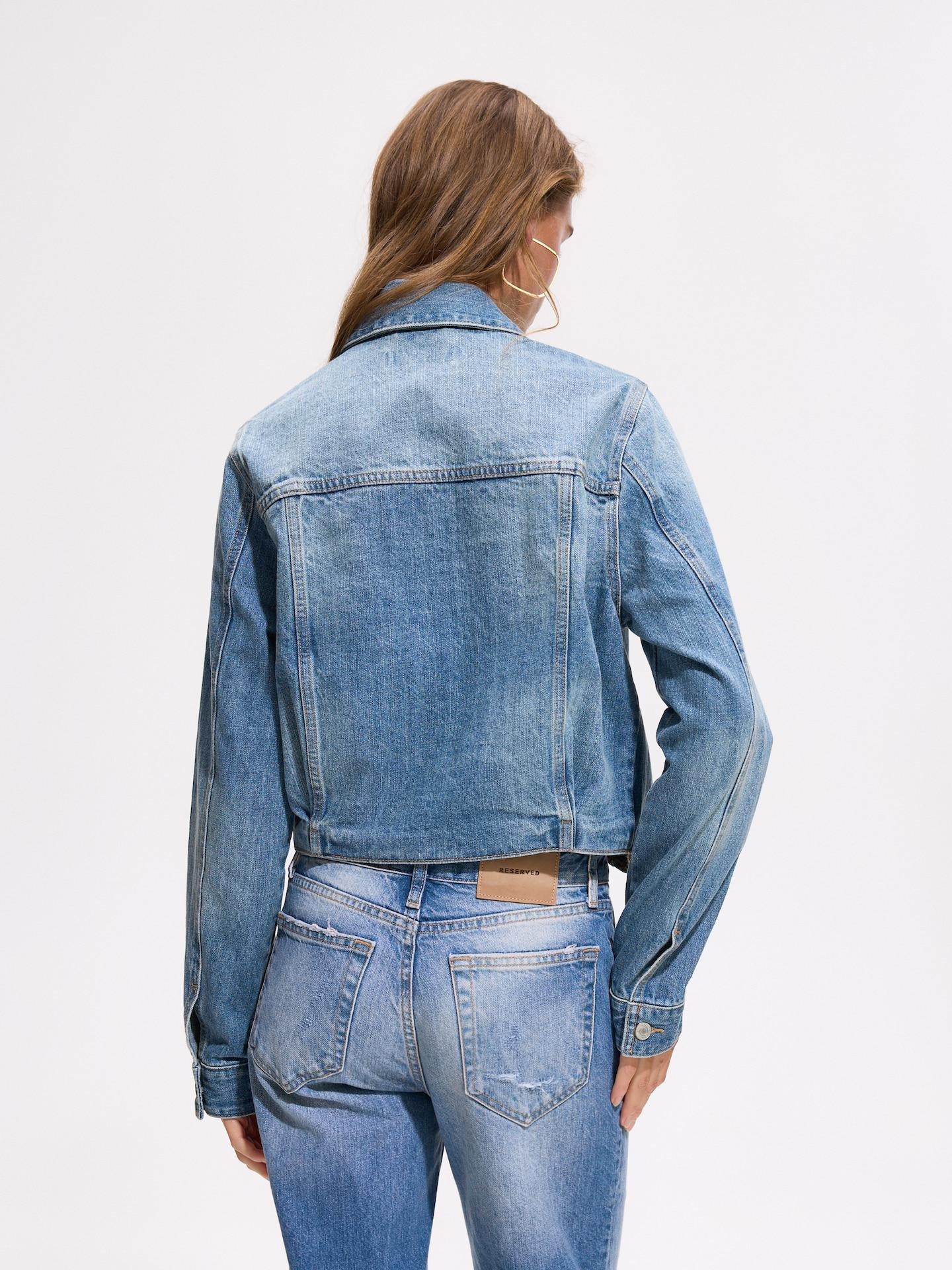 Blue Jeans Denim Jacket, Blue, medium