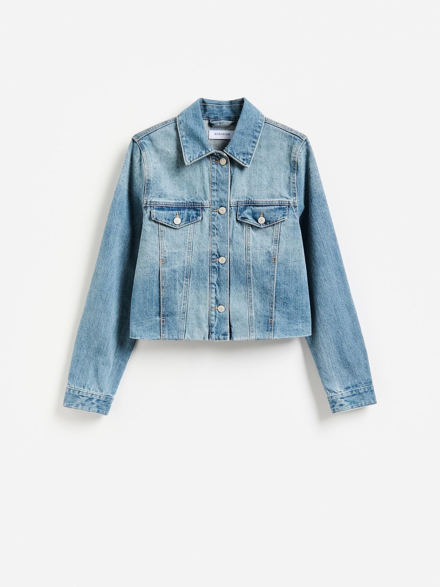 Blue Jeans Denim Jacket, Blue, large image number 3