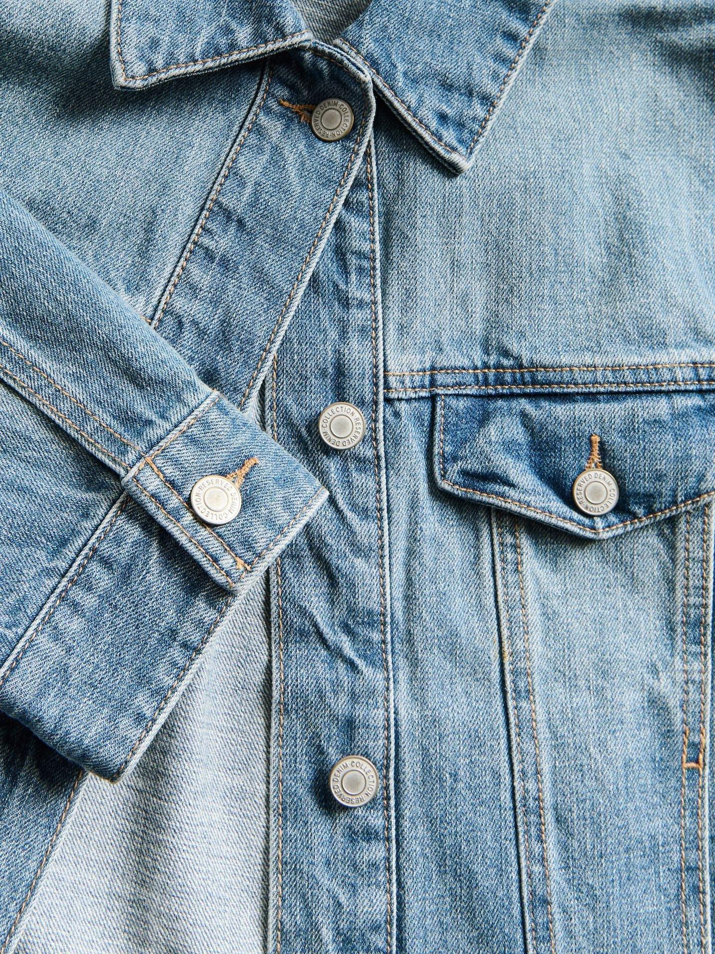 Blue Jeans Denim Jacket, Blue, large image number 4
