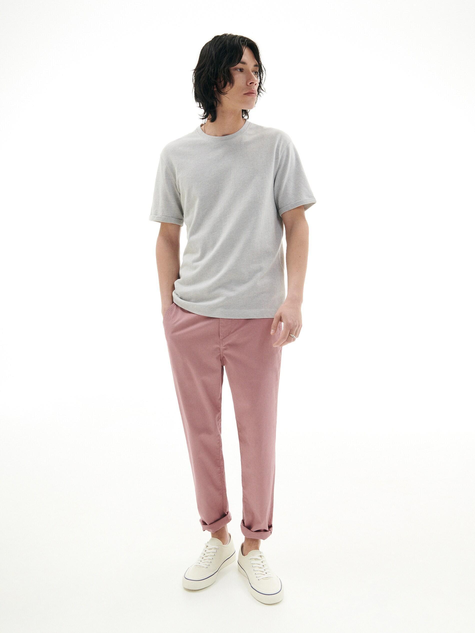 Purple Chino slim fit trousers, , large image number 4