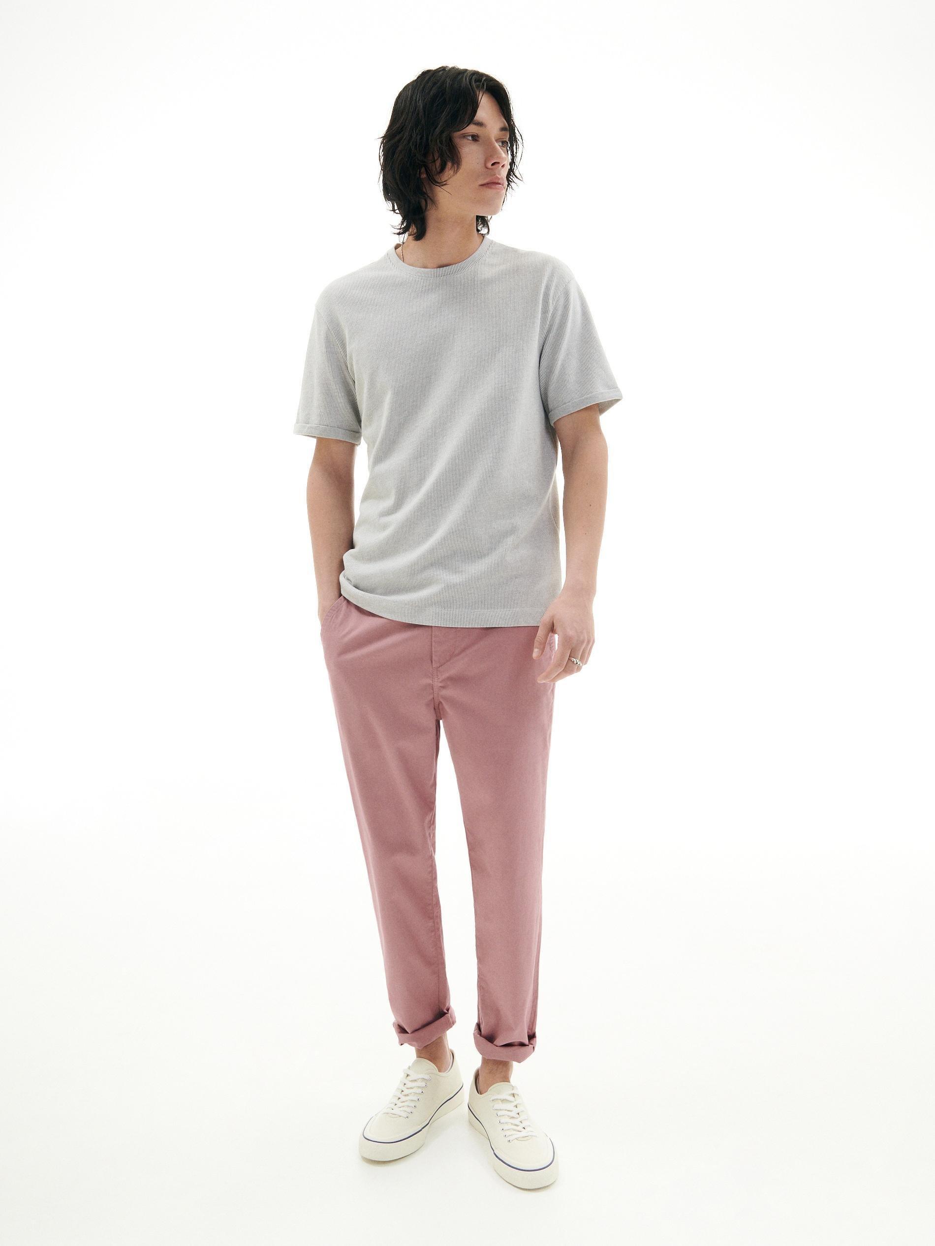 Purple Chino slim fit trousers, , large image number 5