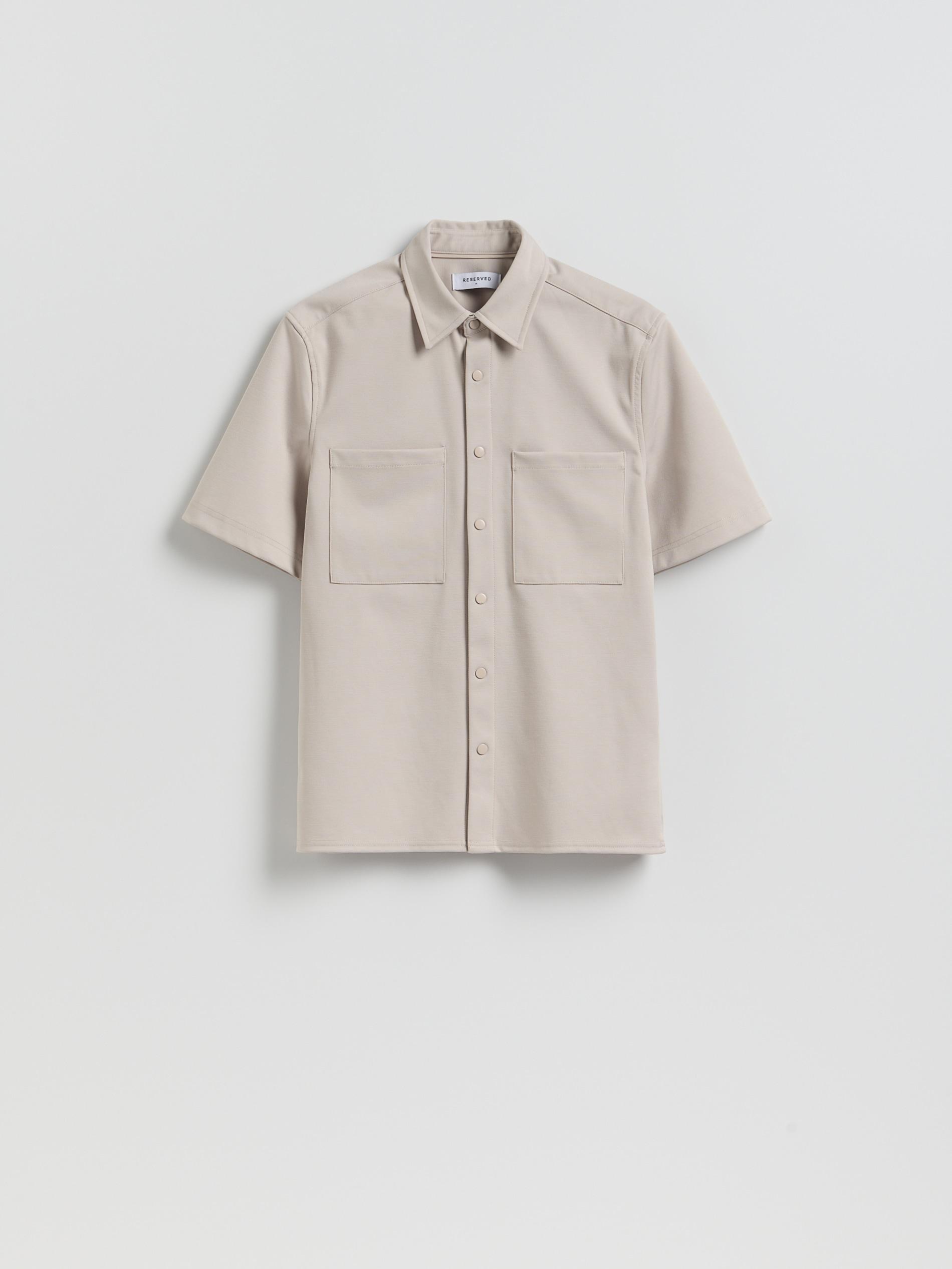 Beige Shirt, Beige, large image number 0