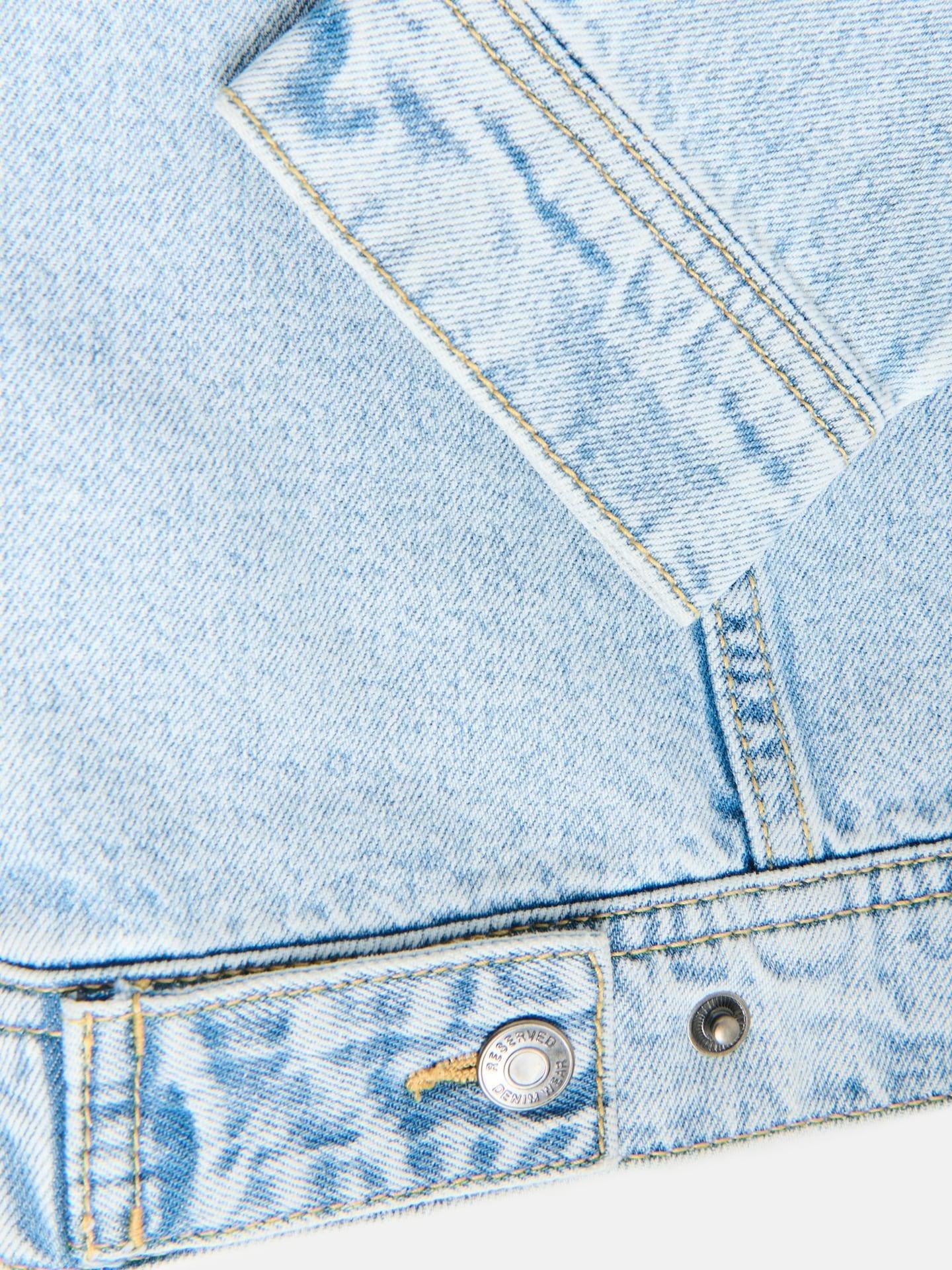 Blue Denim Jacket, Blue, large image number 1