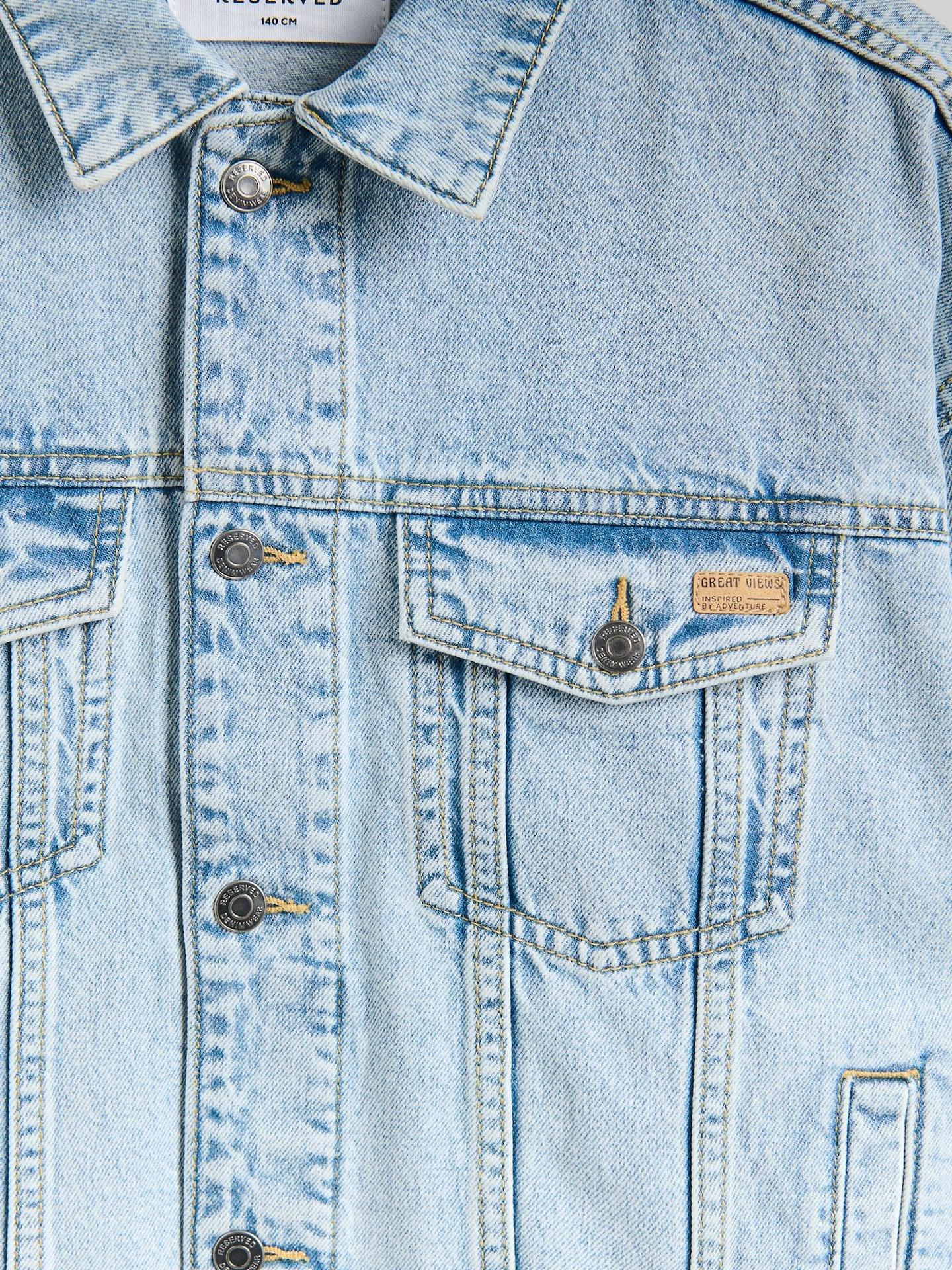 Blue Denim Jacket, Blue, large image number 2