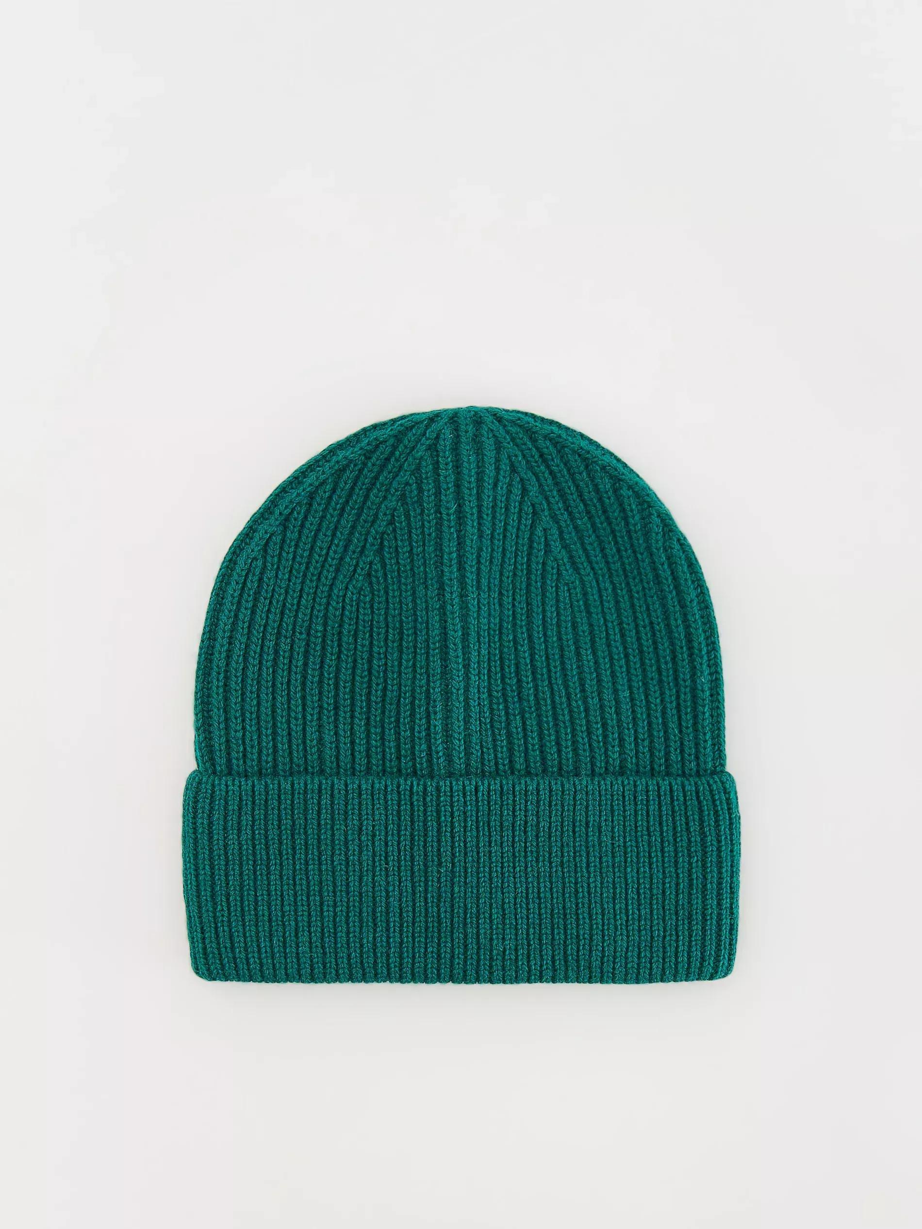 Green Wool Beanie, , large image number 0