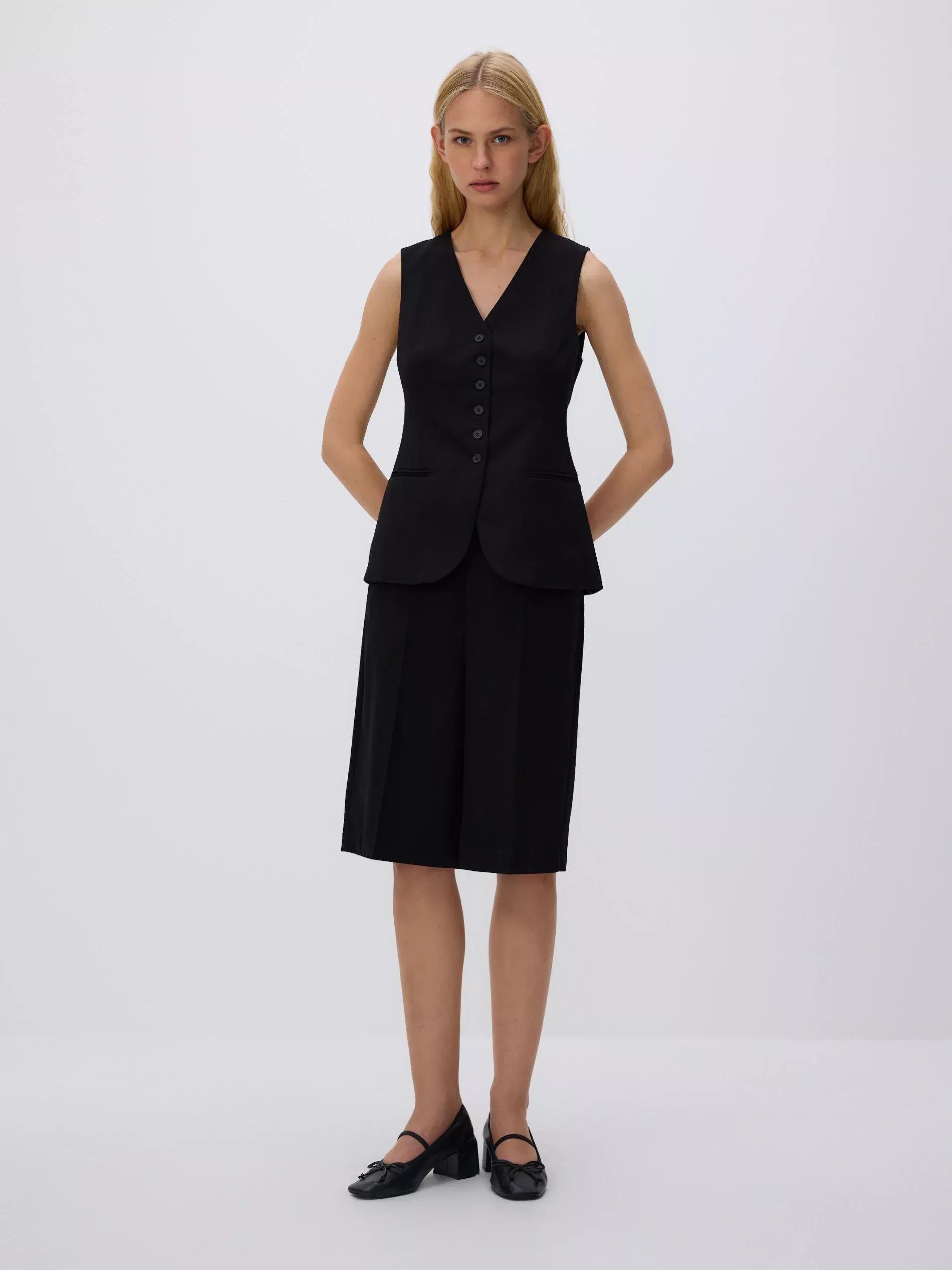 Black Vest, Black, large image number 3